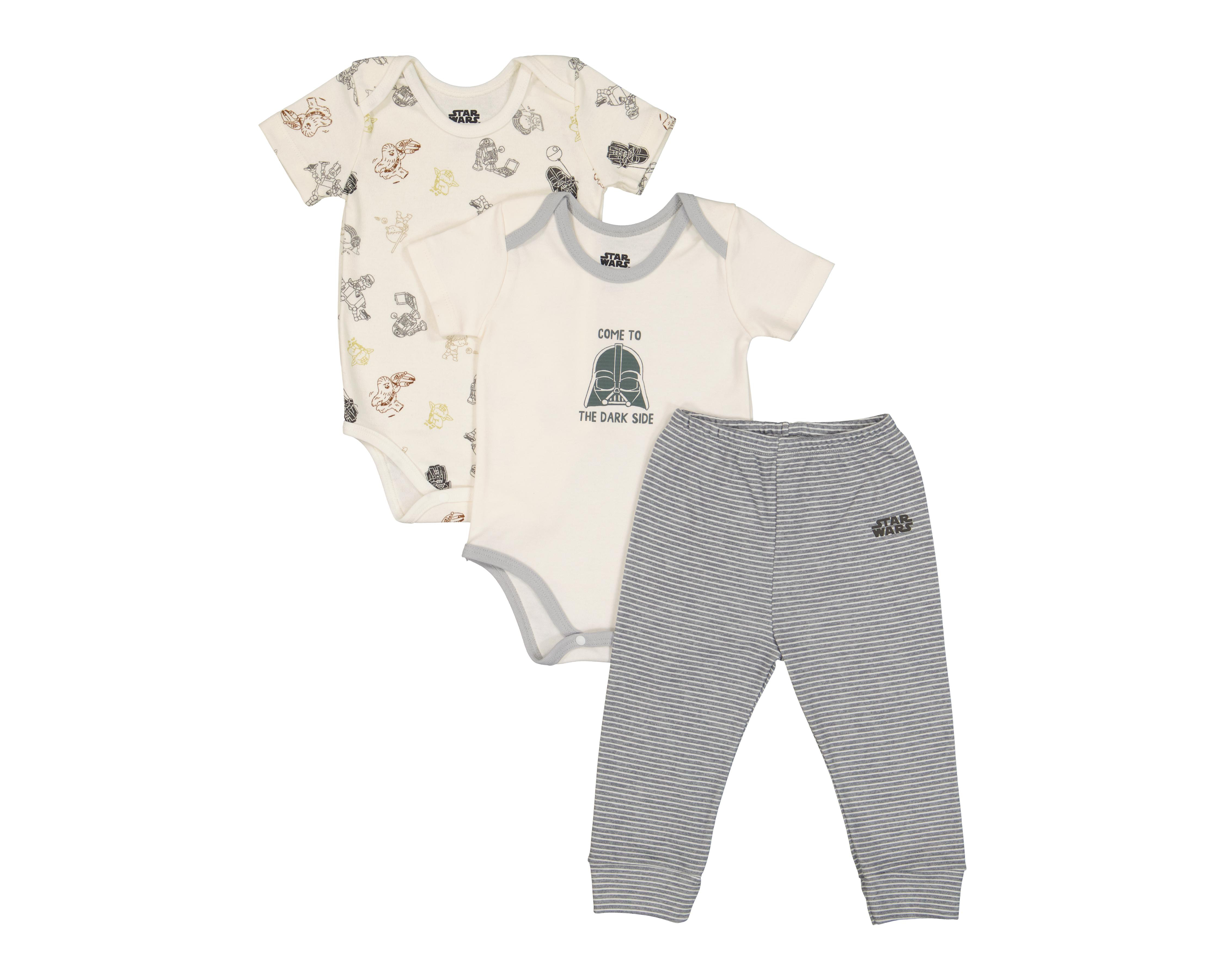 Pañalero y Pantalón para Bebé Niño Disney Baby 3 Piezas