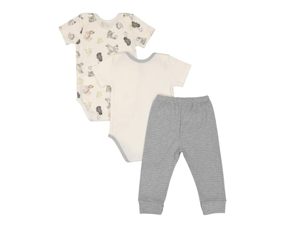 Foto 2 | Pañalero y Pantalón para Bebé Niño Disney Baby 3 Piezas