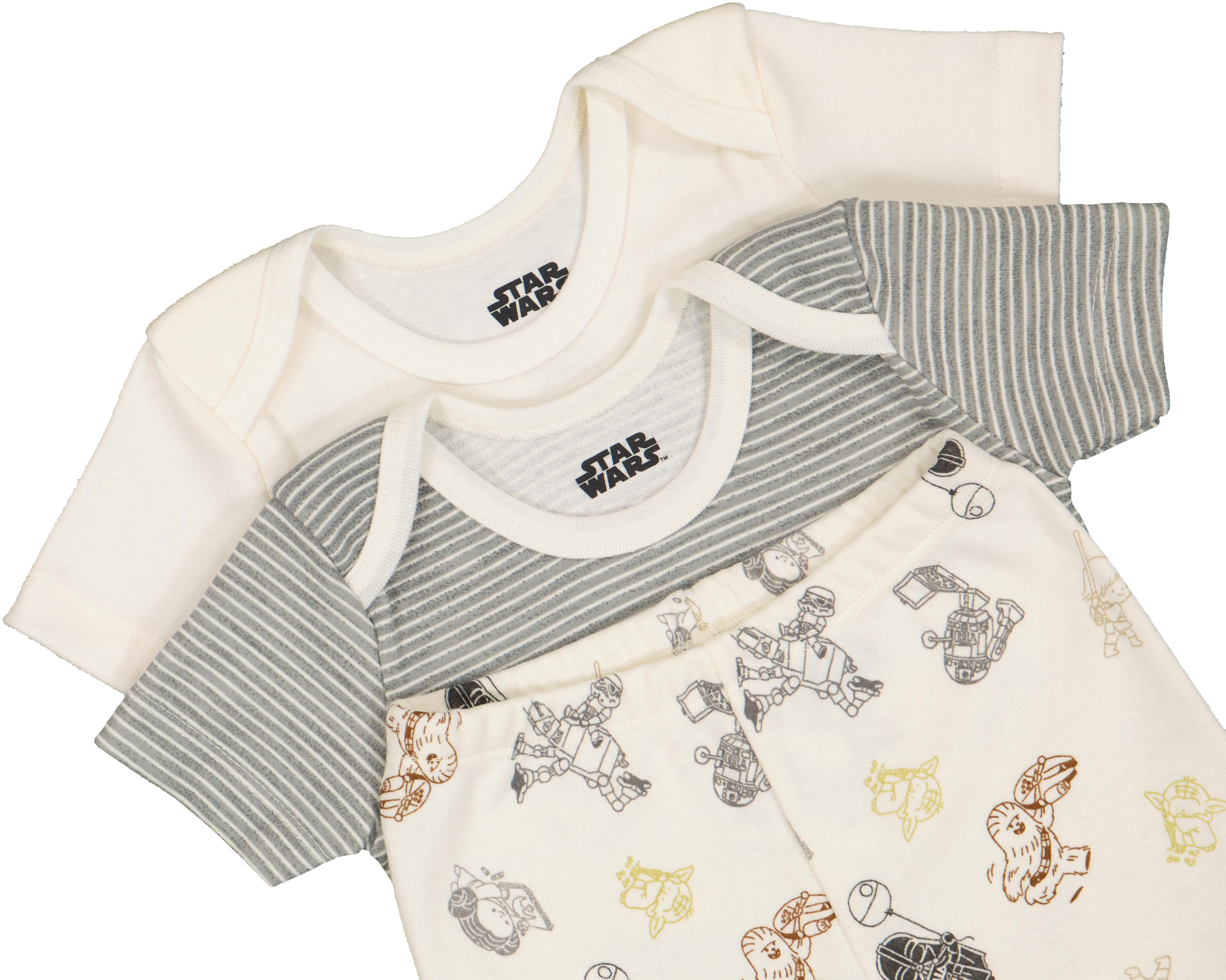 Foto 5 | Pañaleros para Bebé Niño Disney Baby Star Wars 3 piezas