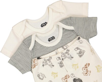 Foto 5 | Pañaleros para Bebé Niño Disney Baby Star Wars 3 piezas