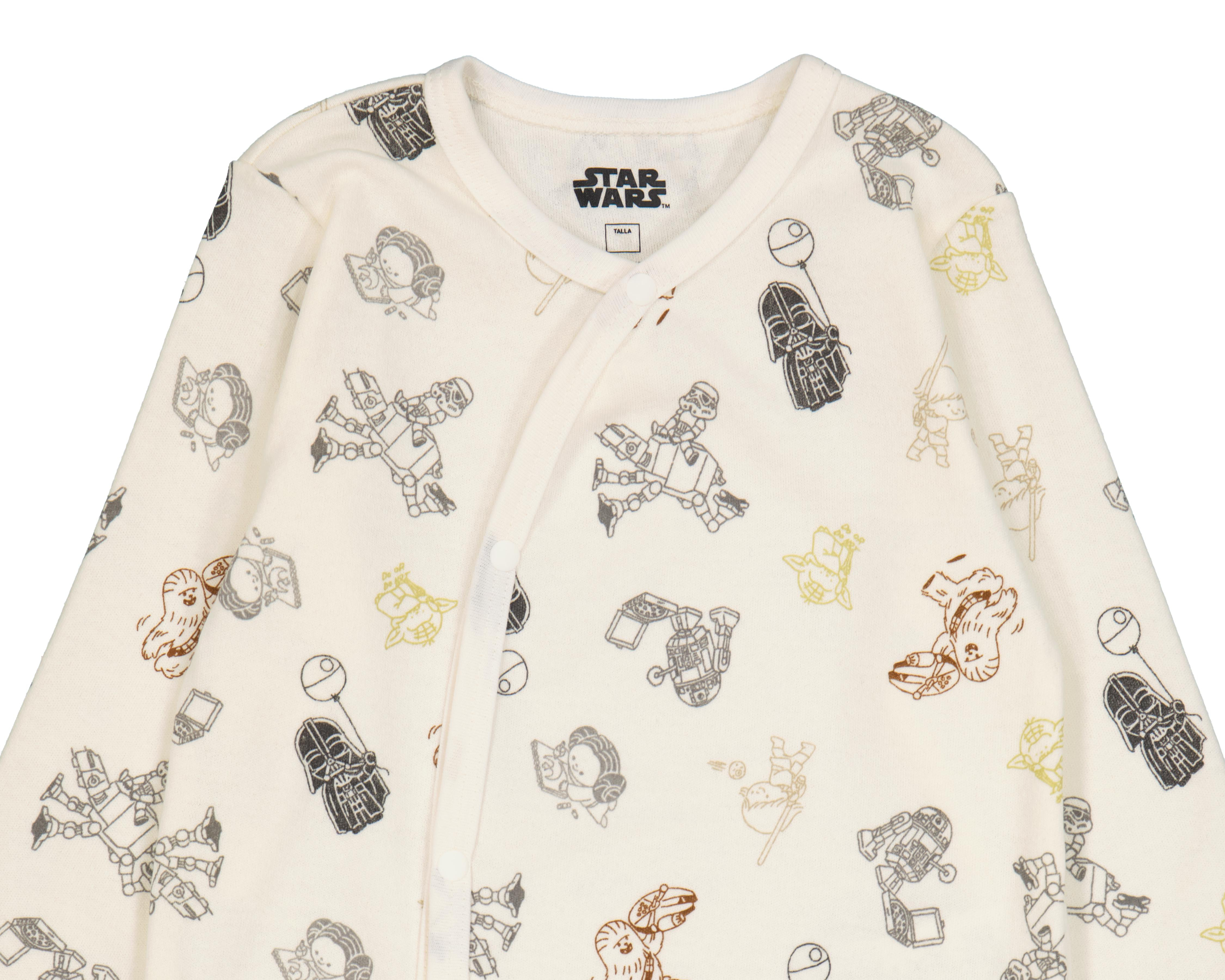 Foto 4 pulgar | Mameluco para Bebé Disney Baby Star Wars