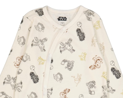 Foto 3 | Mameluco para Bebé Disney Baby Star Wars