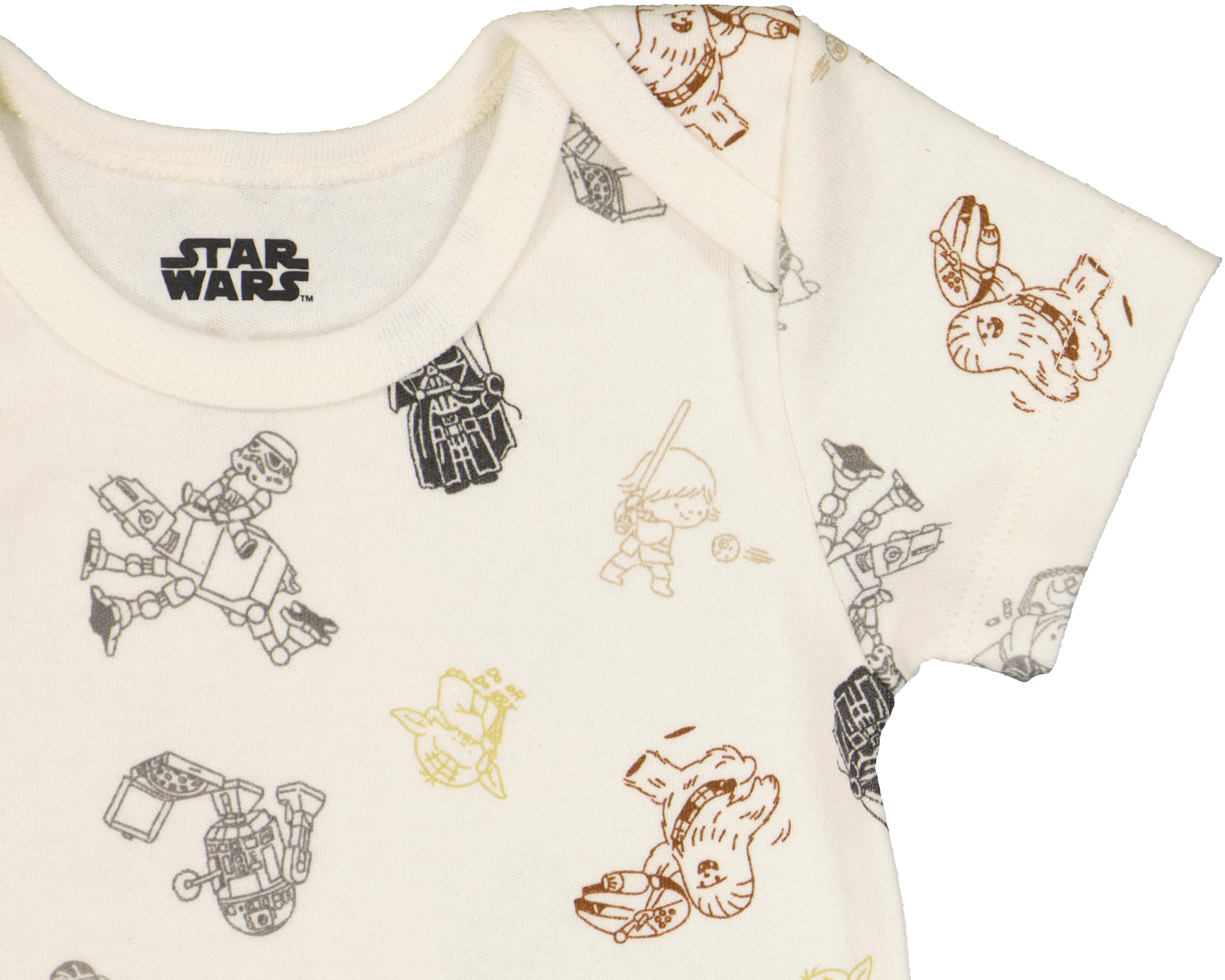 Foto 5 pulgar | Camiseta Interior Disney Baby para Bebé 3 Piezas