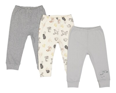 Foto 1 | Pantalón para Bebé Disney Baby Estampado 3 Piezas