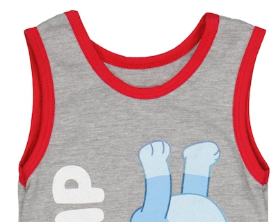 Foto 3 | Camiseta Interior Bluey para Niño 2 Piezas
