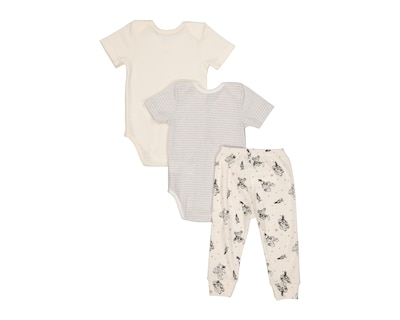 Foto 2 | Conjunto para Bebé Niño Disney Baby Stitch 3 Piezas