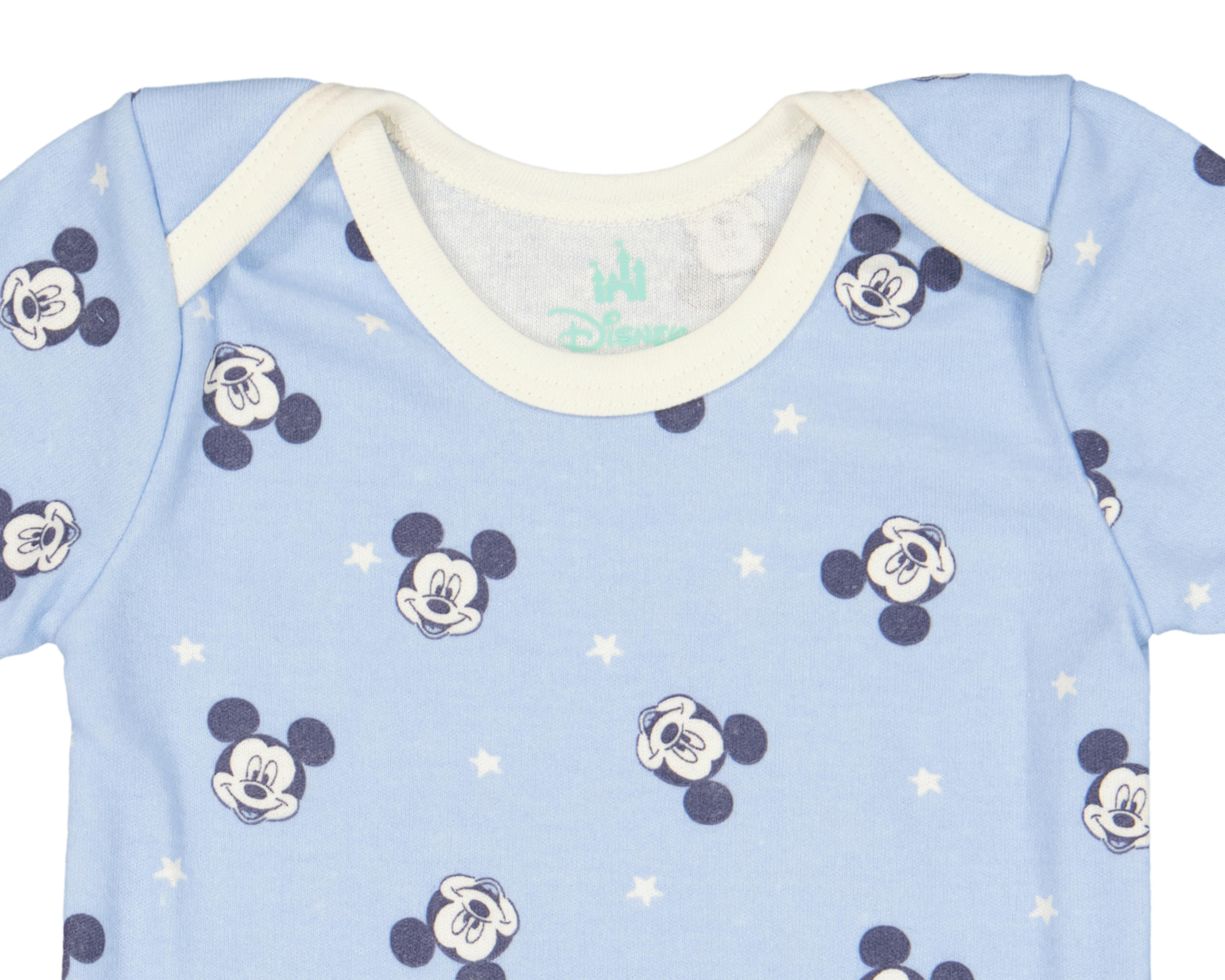 Foto 3 | Conjunto para Bebé Niño Disney Mickey Mouse 3 Piezas