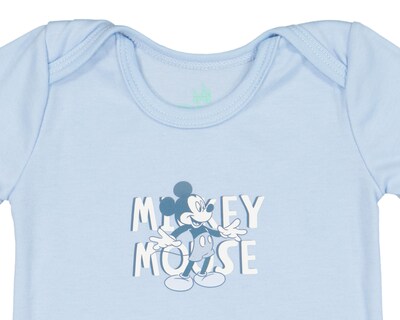 Foto 4 | Conjunto para Bebé Niño Disney Mickey Mouse 3 Piezas