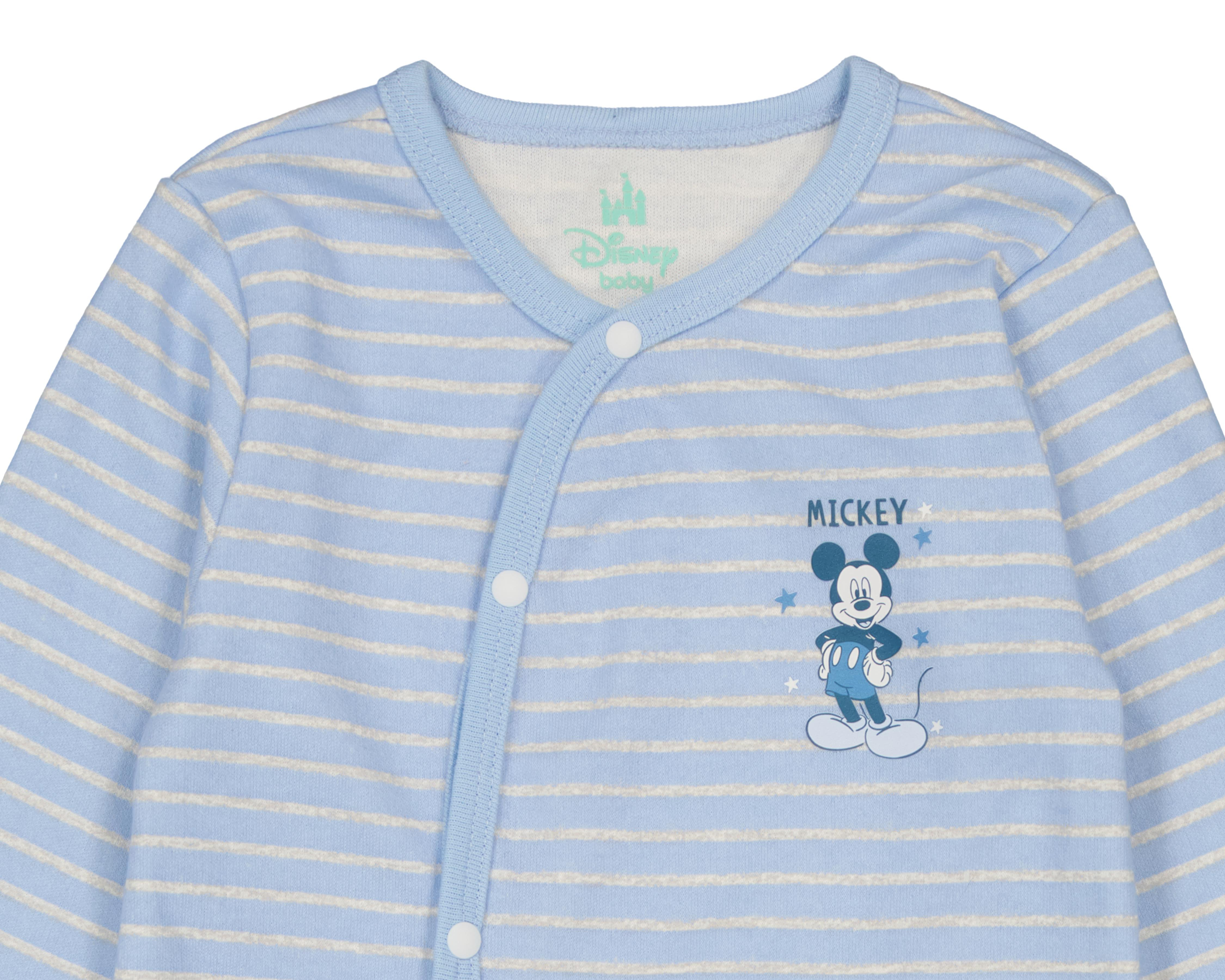 Foto 4 pulgar | Mameluco para Bebé Niño Disney Mickey Mouse con Estampado