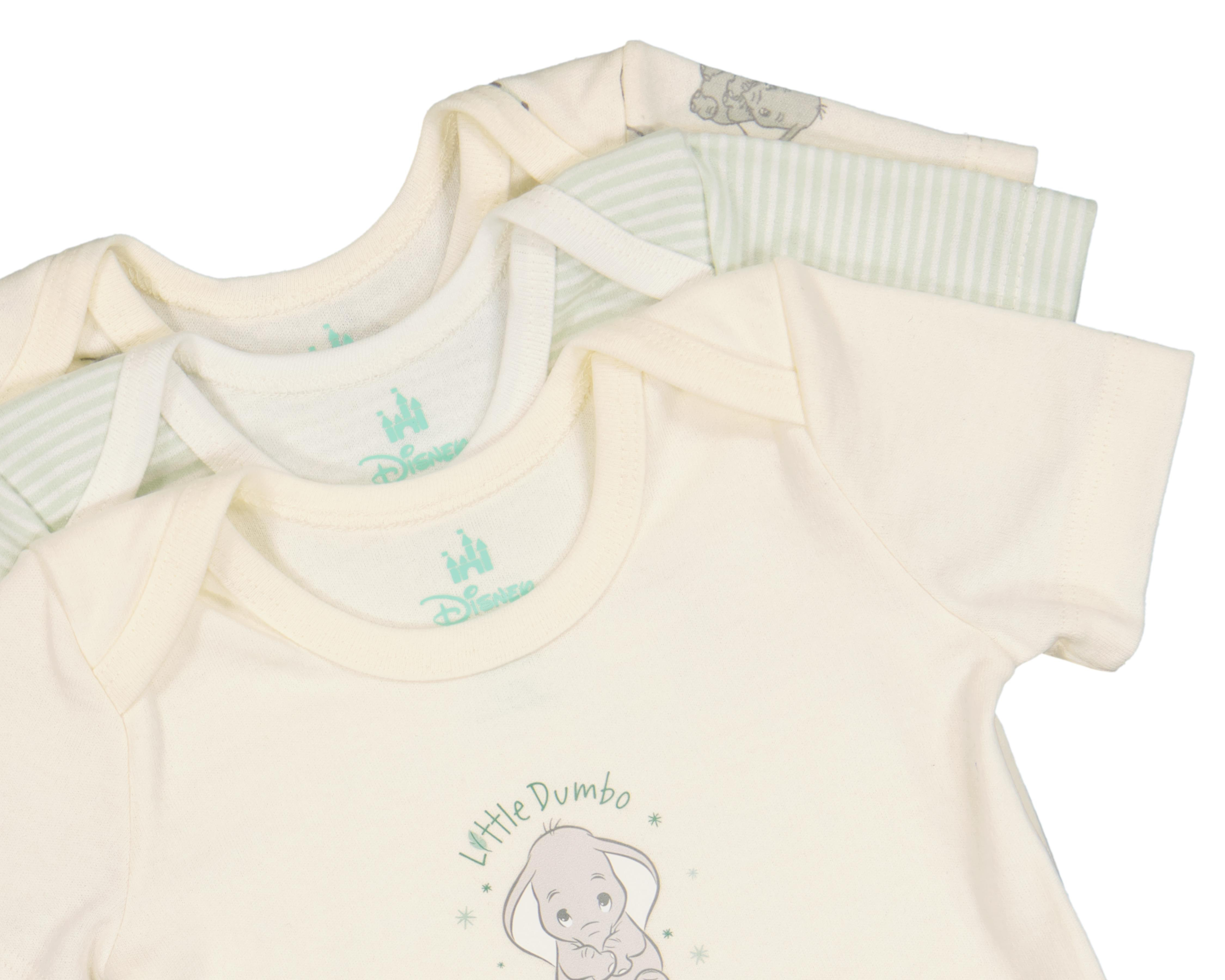 Foto 5 pulgar | Pañalero para Bebé Niño Disney Baby con Estampado 3 Piezas