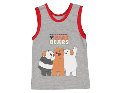 Foto 3 | Camiseta Interior We Bare Bears para Niño 2 Piezas