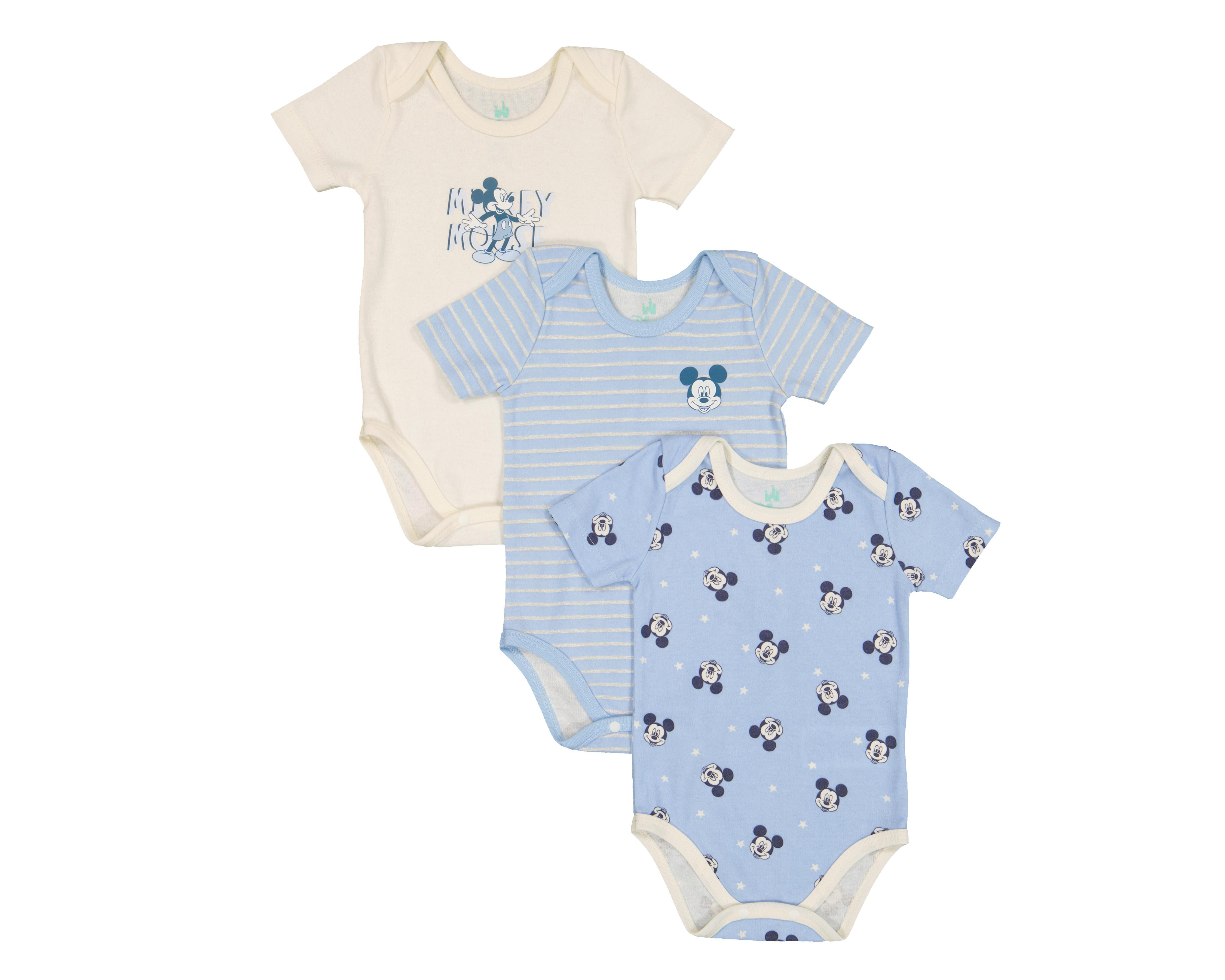 Foto 1 | Pañalero para Bebé Niño Disney Baby con Estampado 3 Piezas