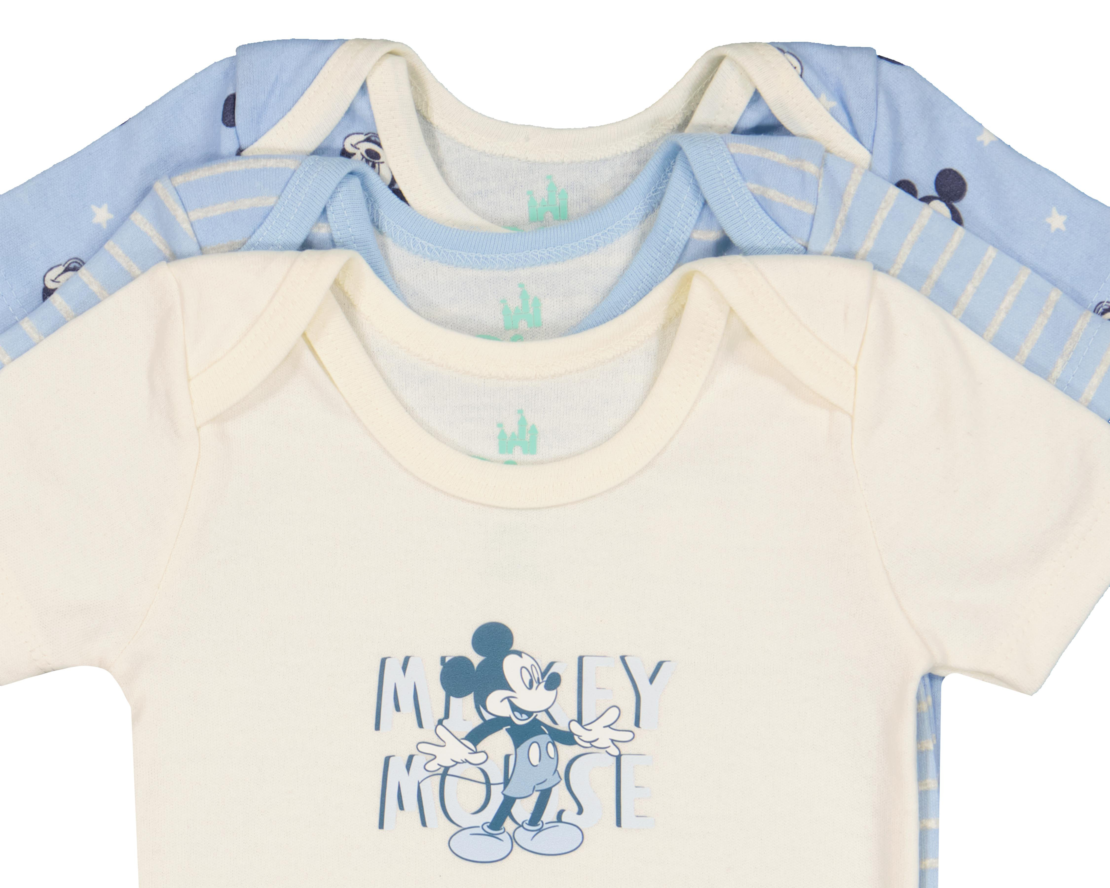 Foto 5 pulgar | Pañalero para Bebé Niño Disney Baby con Estampado 3 Piezas