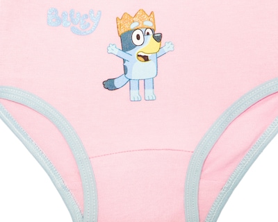 Foto 3 | Pantaleta Bluey para Niña 6 Piezas