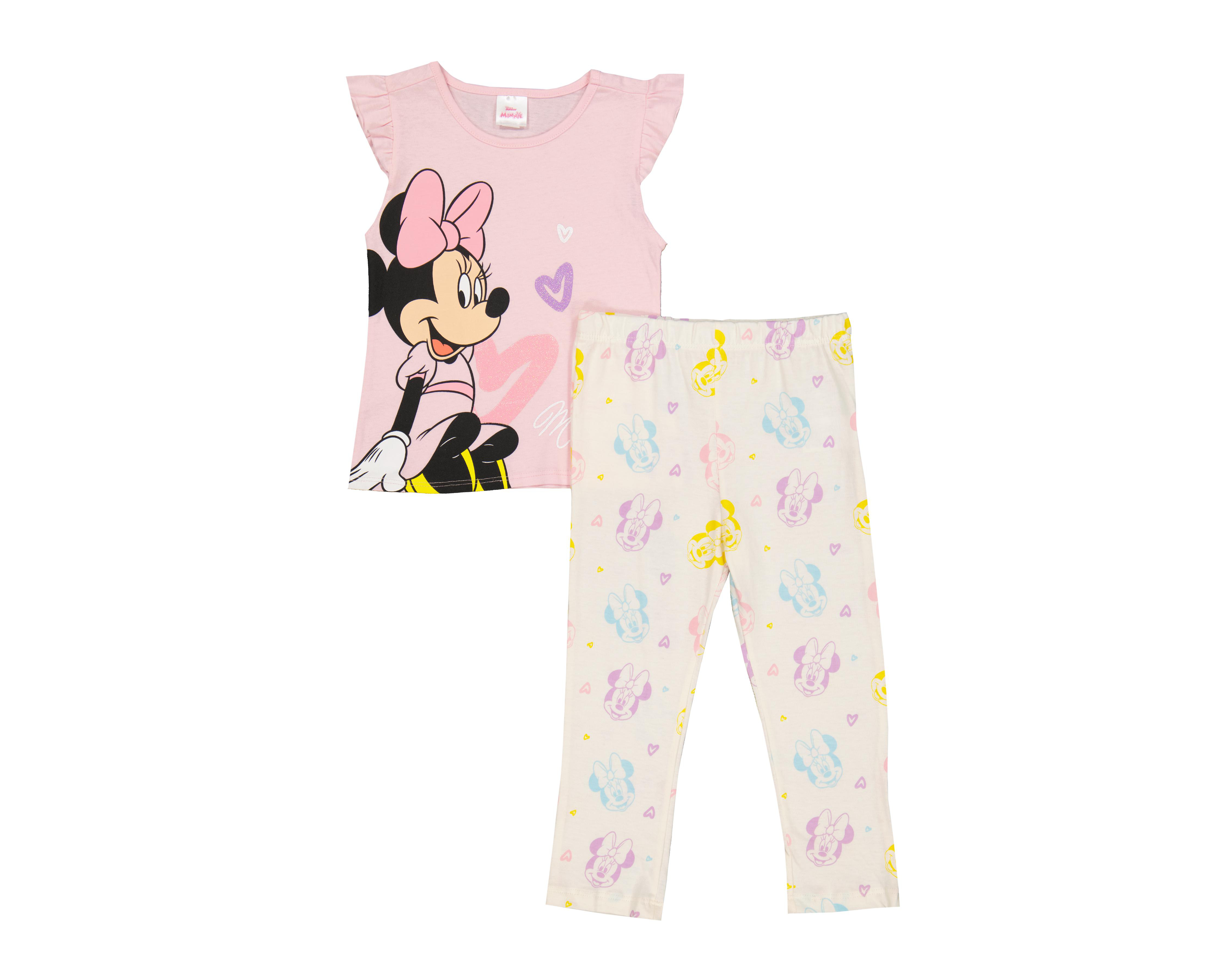 Foto 2 pulgar | Pijama para Niña Disney 2 Piezas
