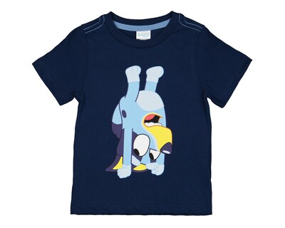 Foto 1 | Playera para Bebé Niño Bluey de Algodón Azul Marino