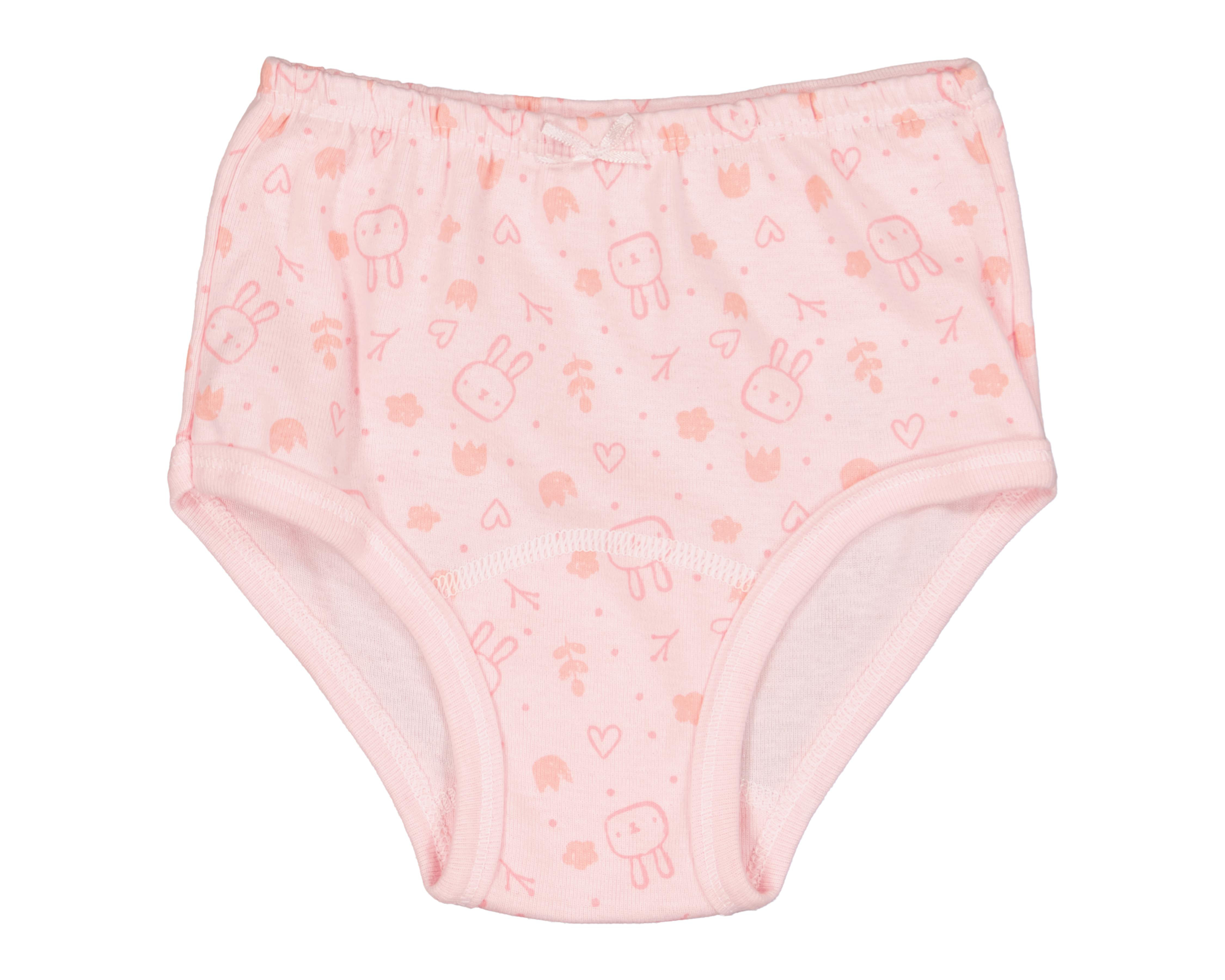 Foto 4 pulgar | Pantaleta Baby Optima para Bebé Niña 4 Piezas