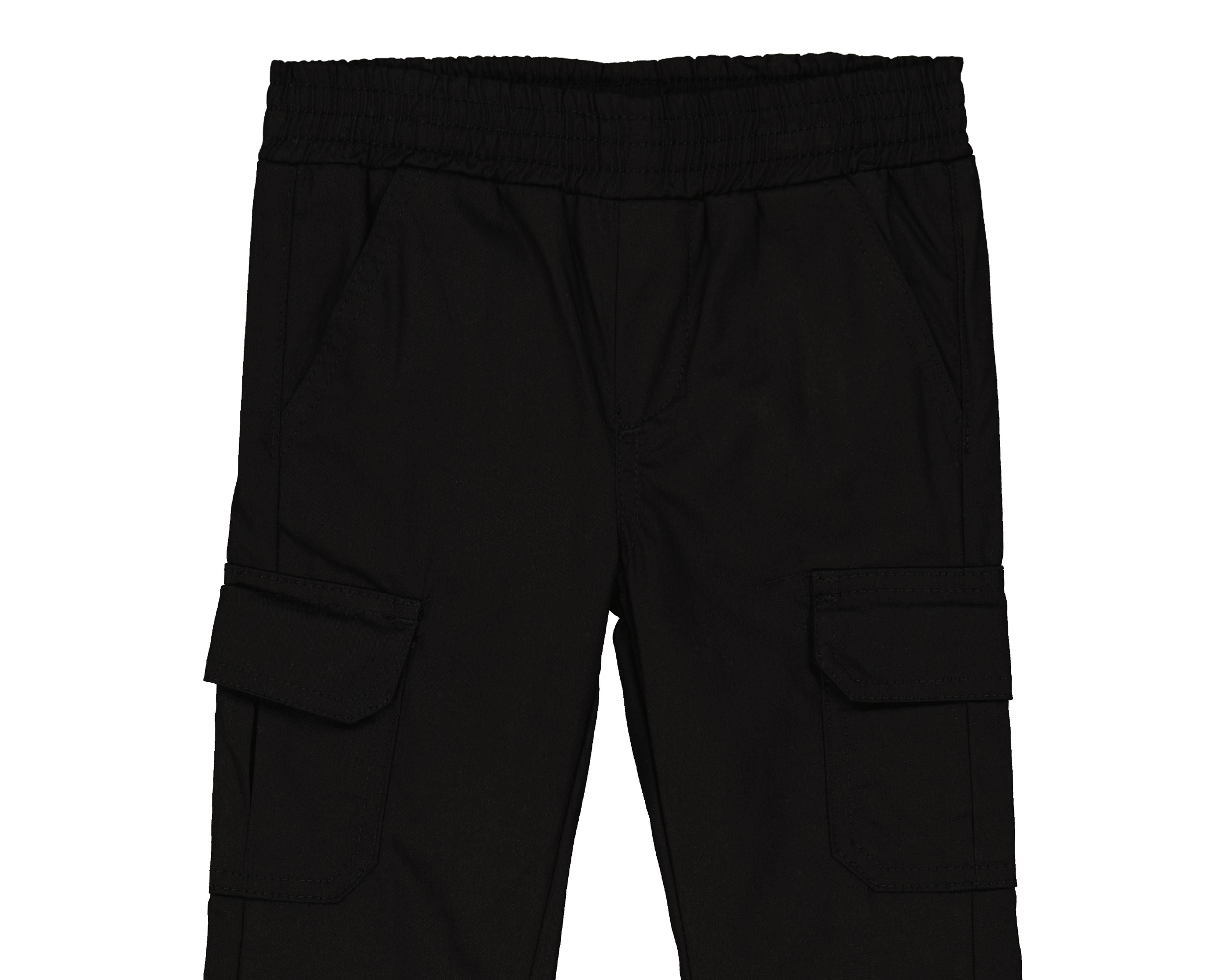 Foto 3 | Jogger para Bebé Niño Baby Colors de Algodón Negro