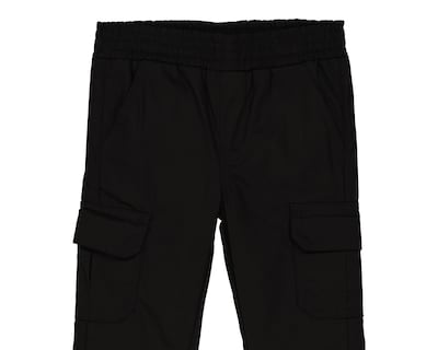 Foto 3 | Jogger para Bebé Niño Baby Colors de Algodón Negro