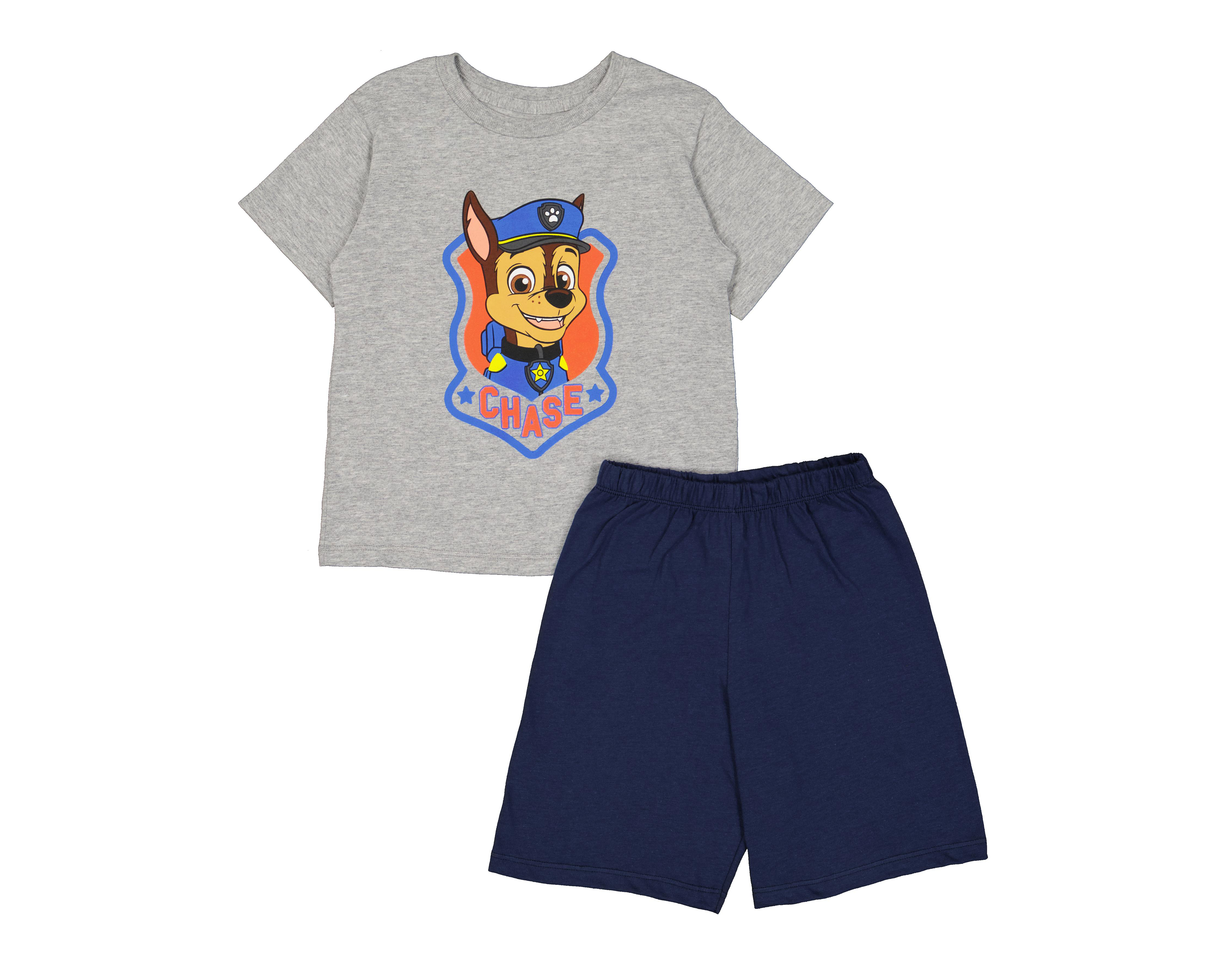 Foto 2 pulgar | Short y Playera de Algodón para Bebé Niño Paw Patrol