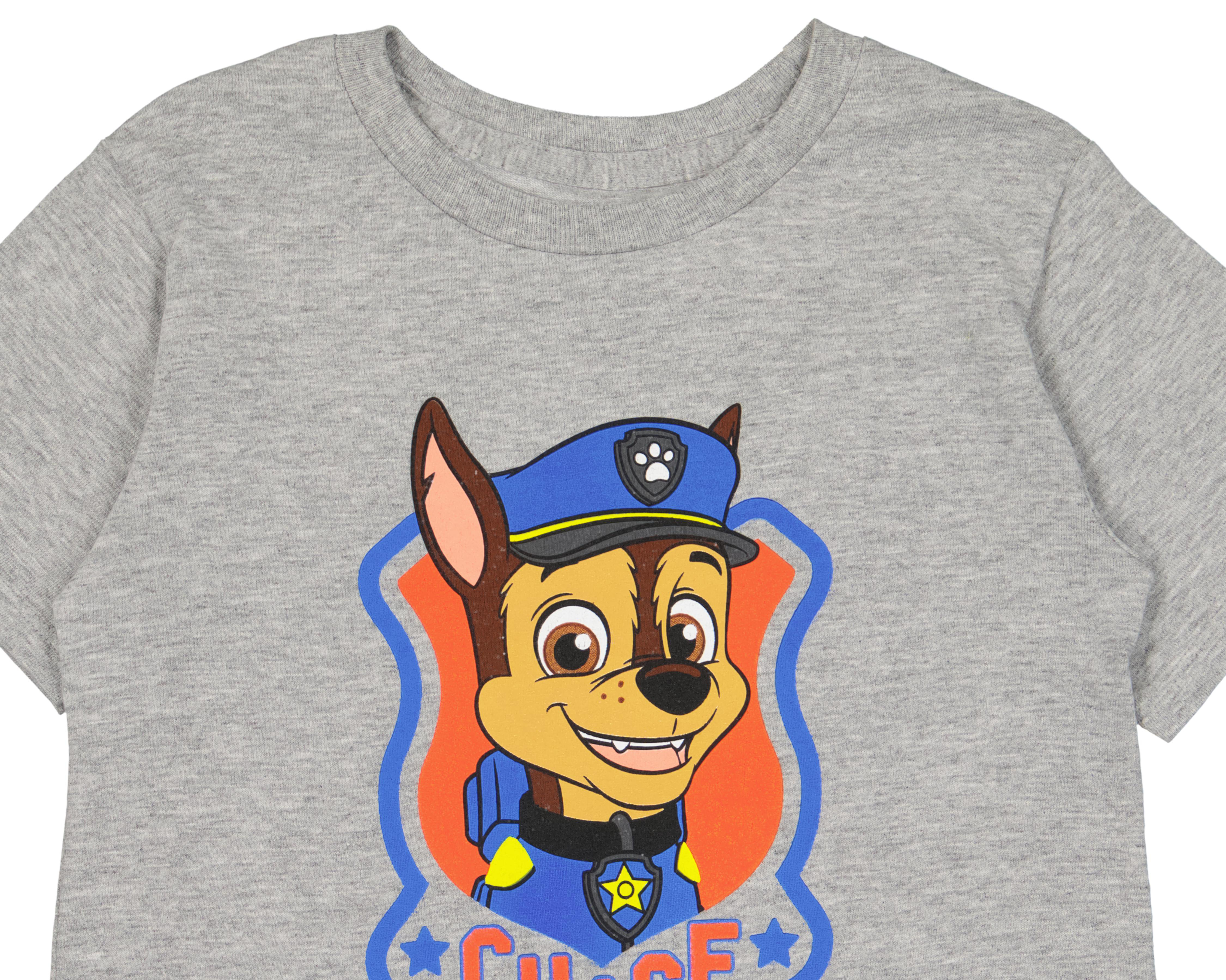 Foto 4 pulgar | Short y Playera de Algodón para Bebé Niño Paw Patrol