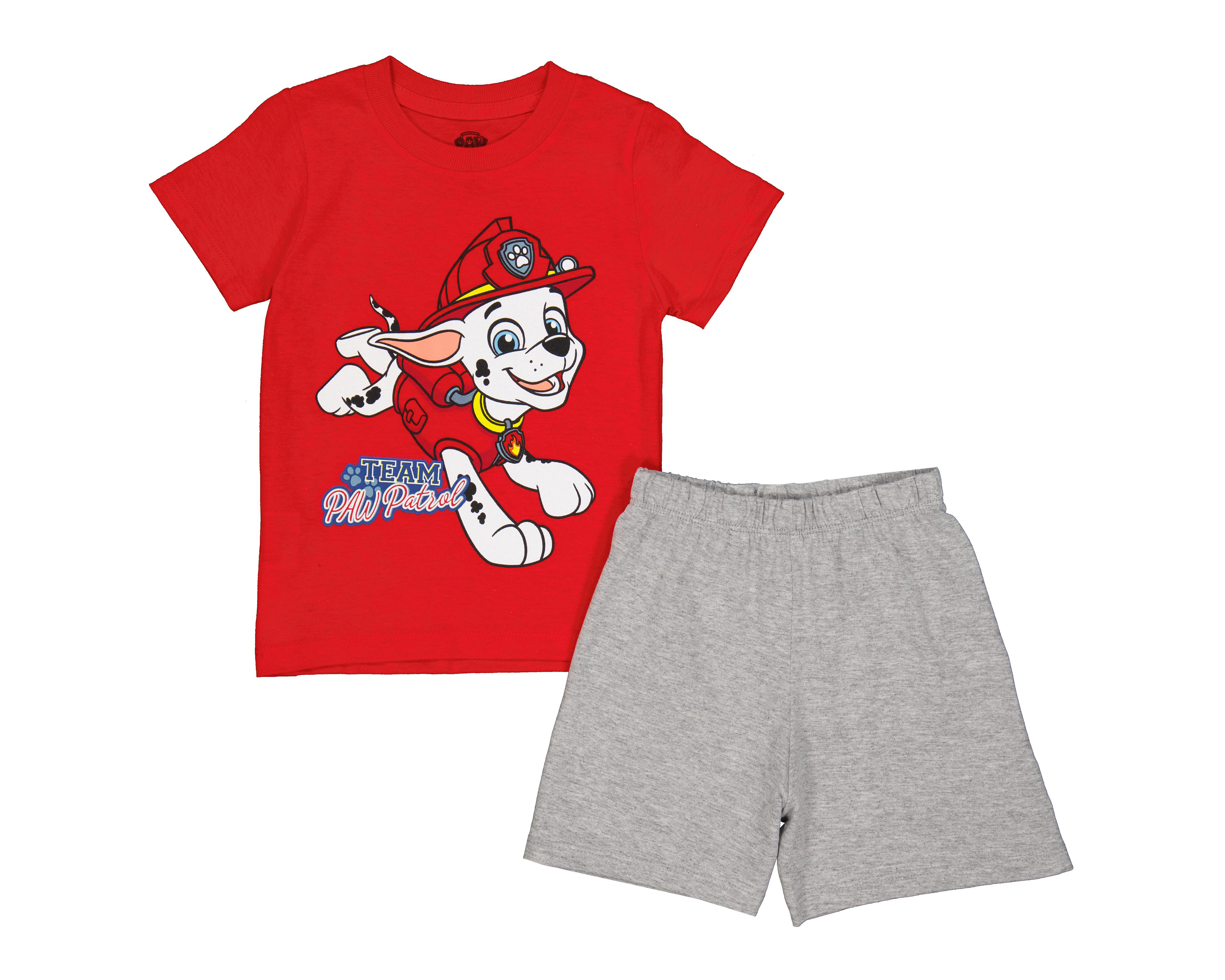 Foto 1 | Short y Playera de Algodón para Bebé Niño Paw Patrol