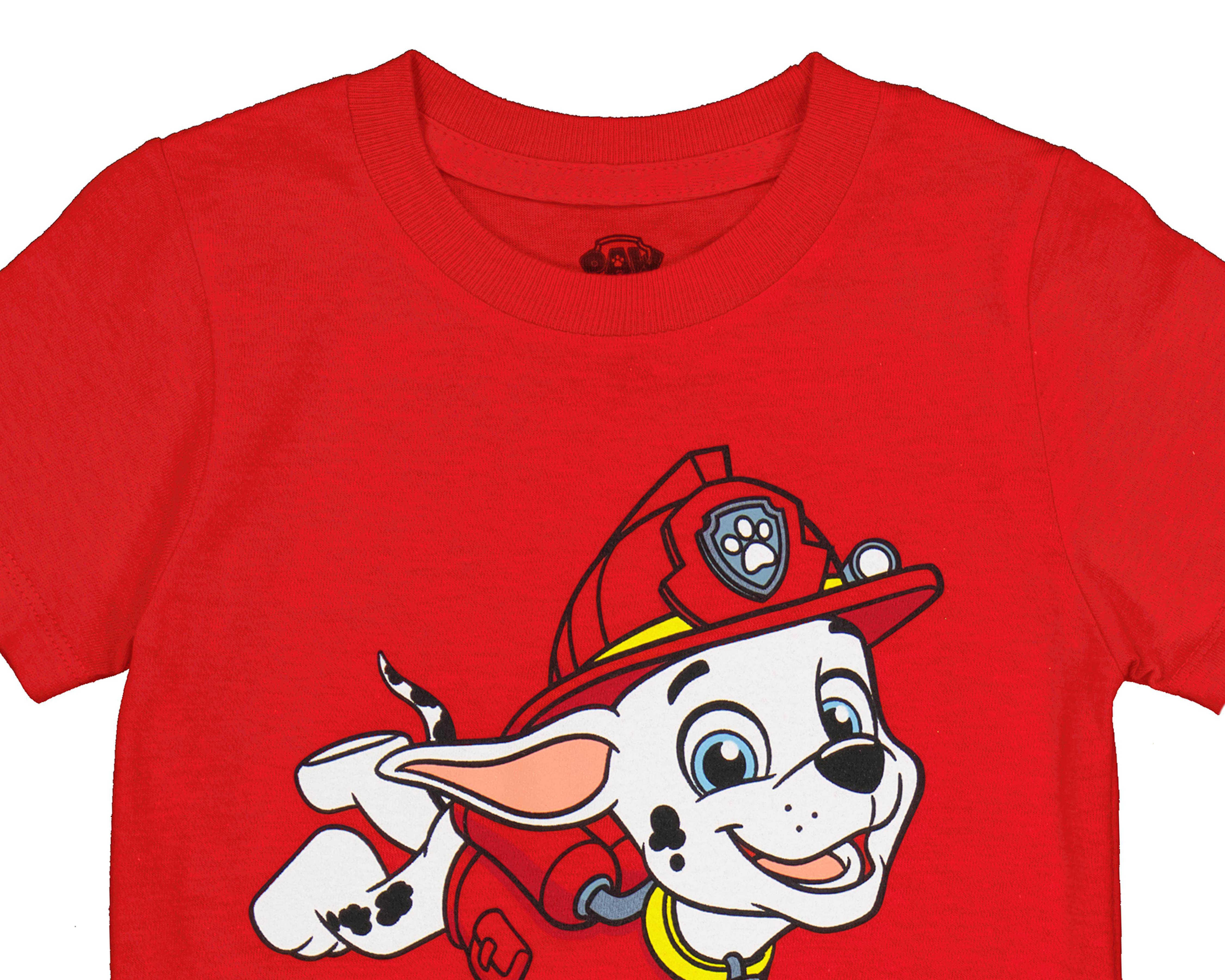 Foto 3 | Short y Playera de Algodón para Bebé Niño Paw Patrol