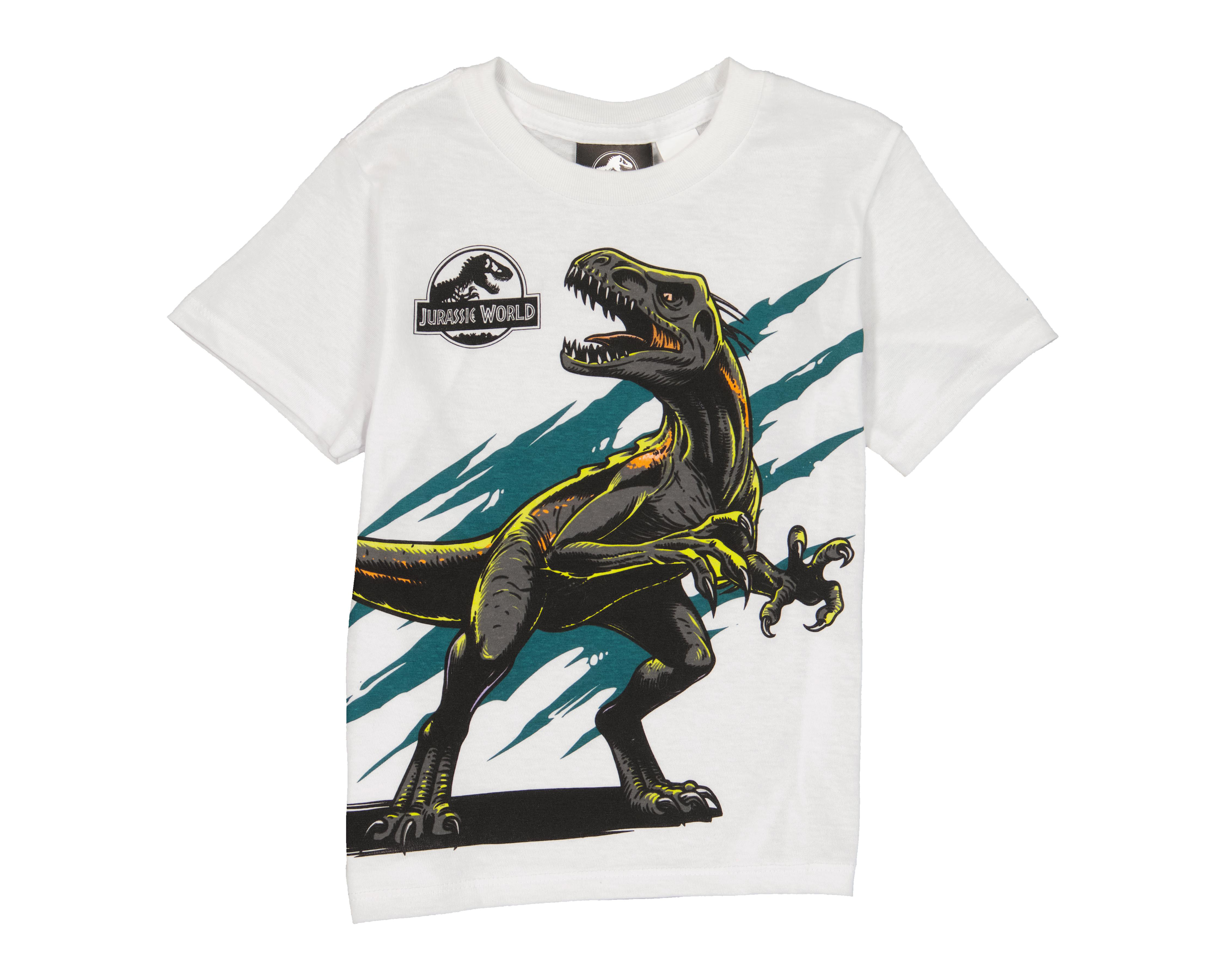 Foto 3 | Short y Playera de Algodón para Bebé Niño Jurassic World