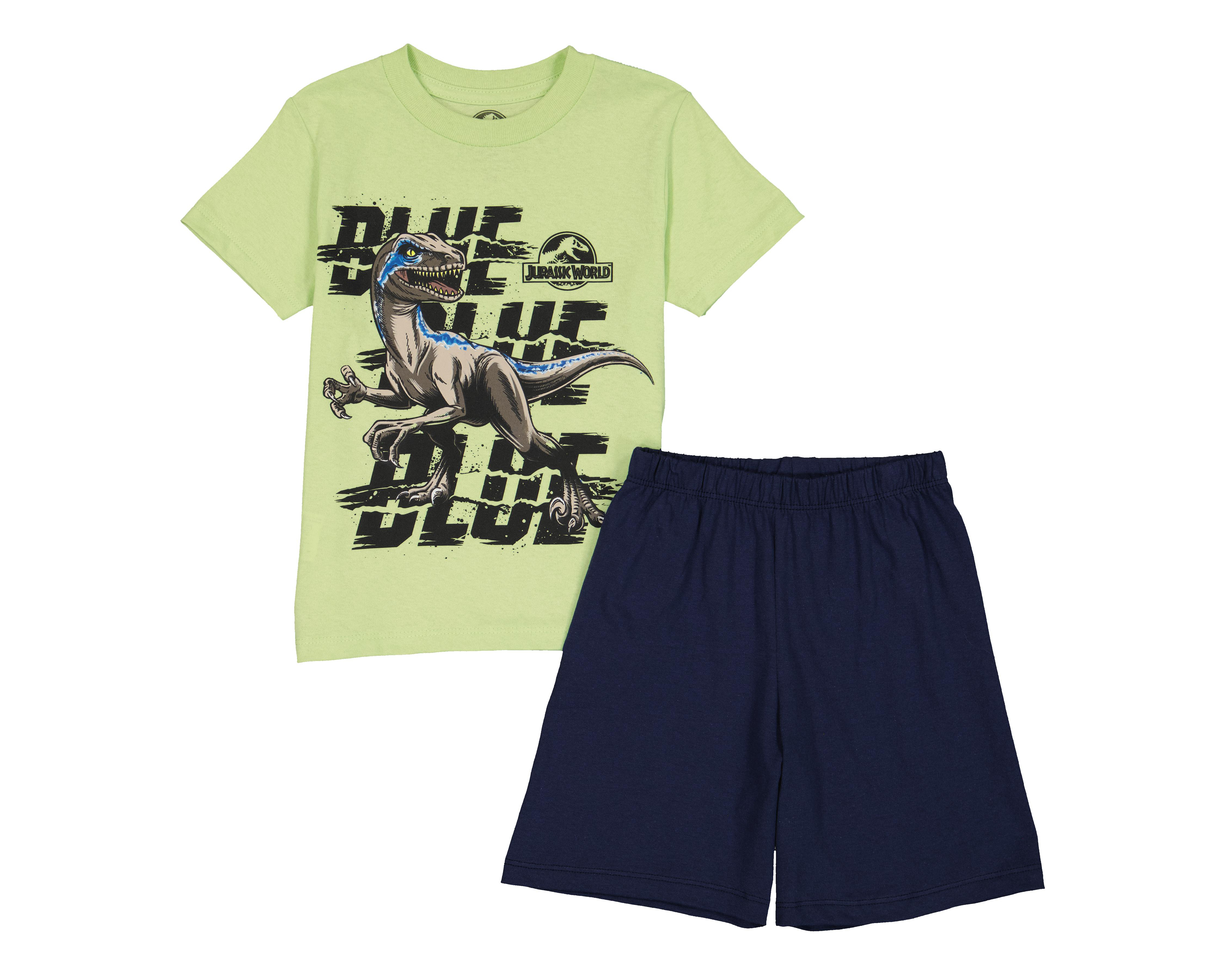Foto 1 | Short y Playera de Algodón para Bebé Niño Jurassic World