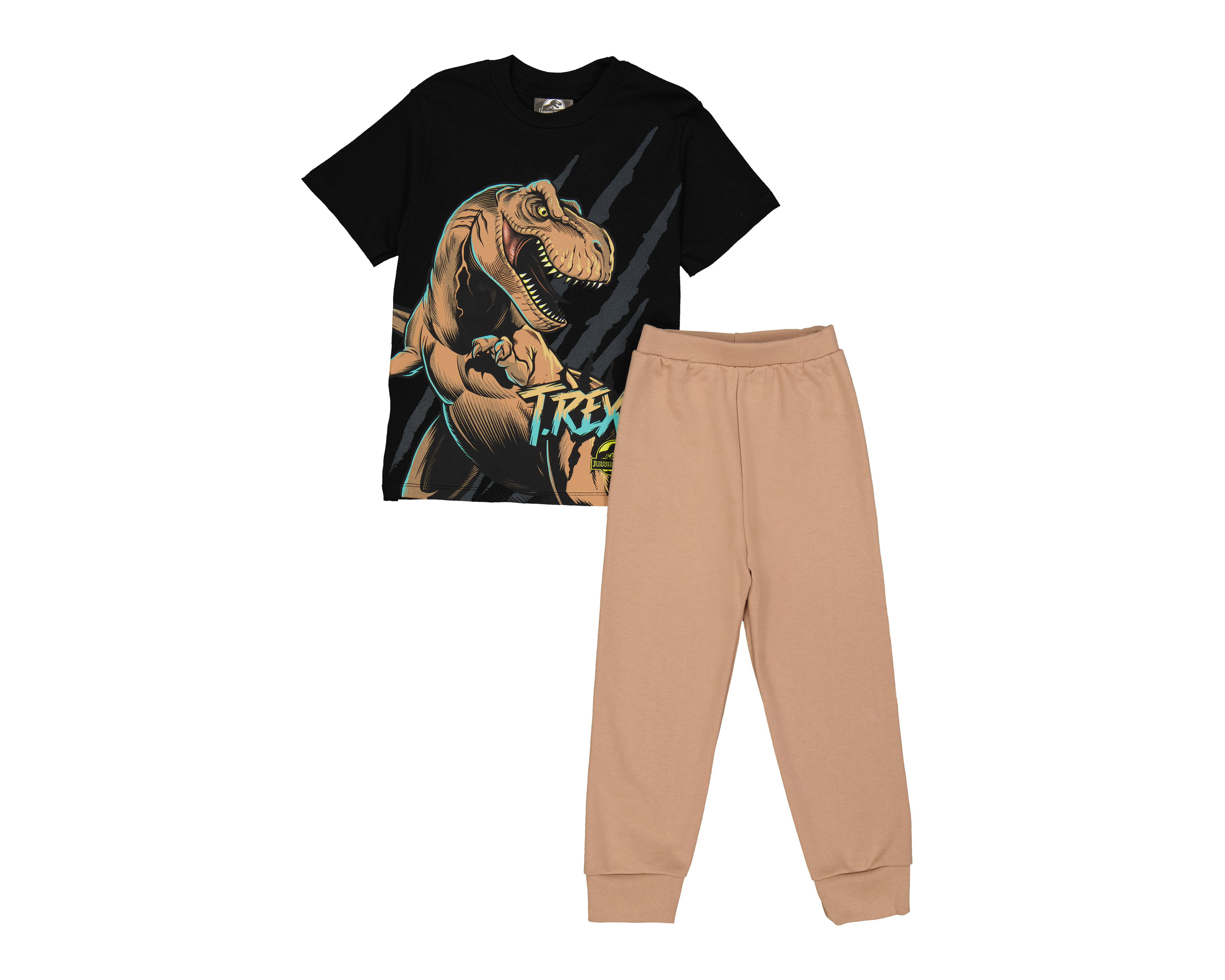 Foto 1 | Pants y Playera de Algodón para Bebé Niño Jurassic World