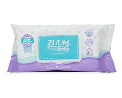 Foto 2 | Toallitas para Bebé Zuum Baby Premium 3 Paquetes