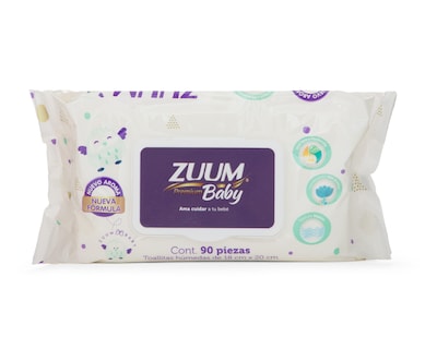 Foto 4 | Toallitas para Bebé Zuum Baby Premium 3 Paquetes