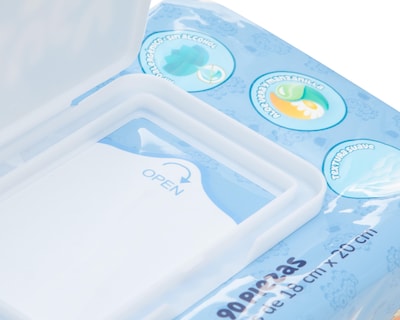 Foto 3 | Toallitas para Bebé Zuum Baby 90 Piezas