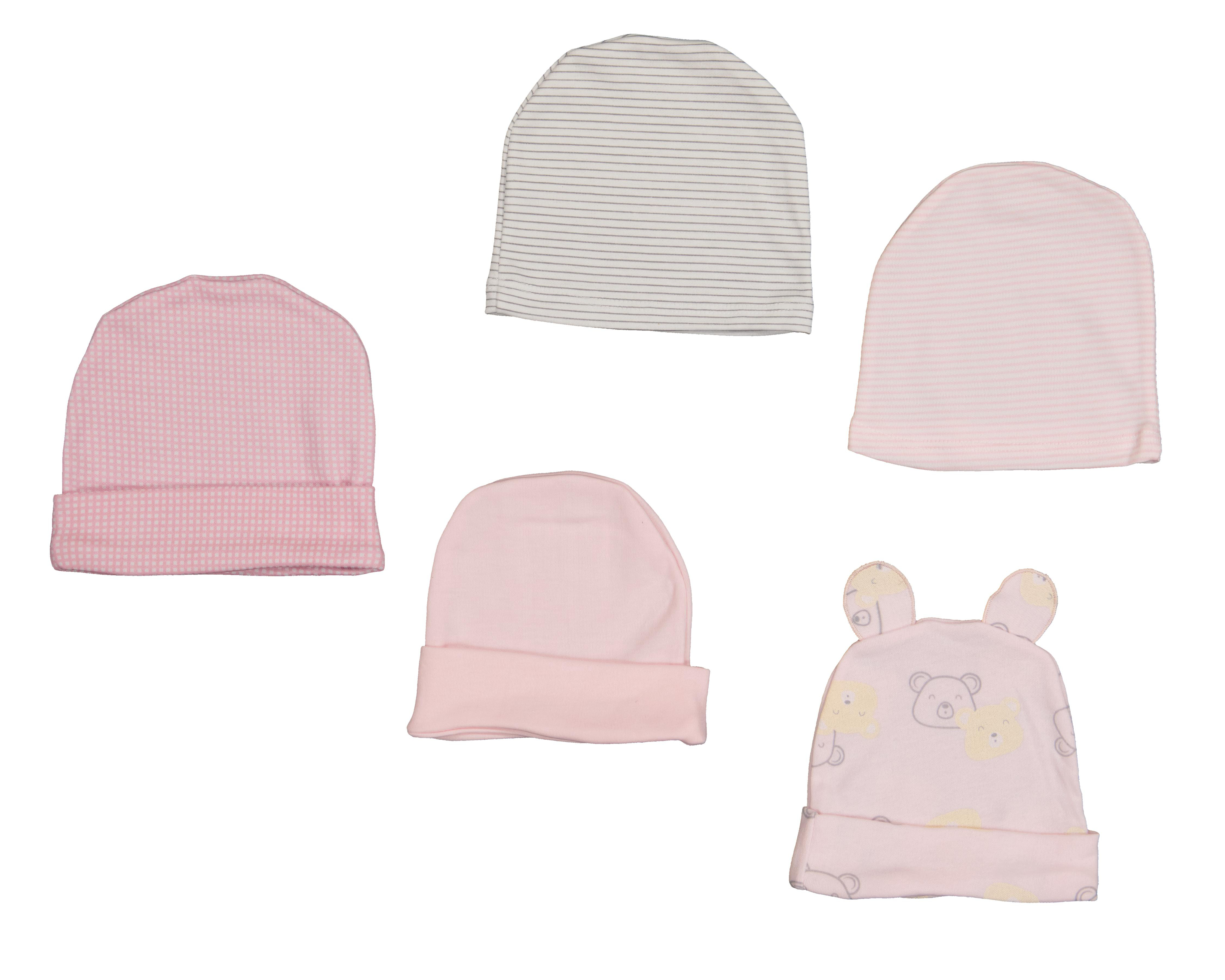 Foto 3 pulgar | Gorro para Bebé Niña Baby Colors 5 Piezas