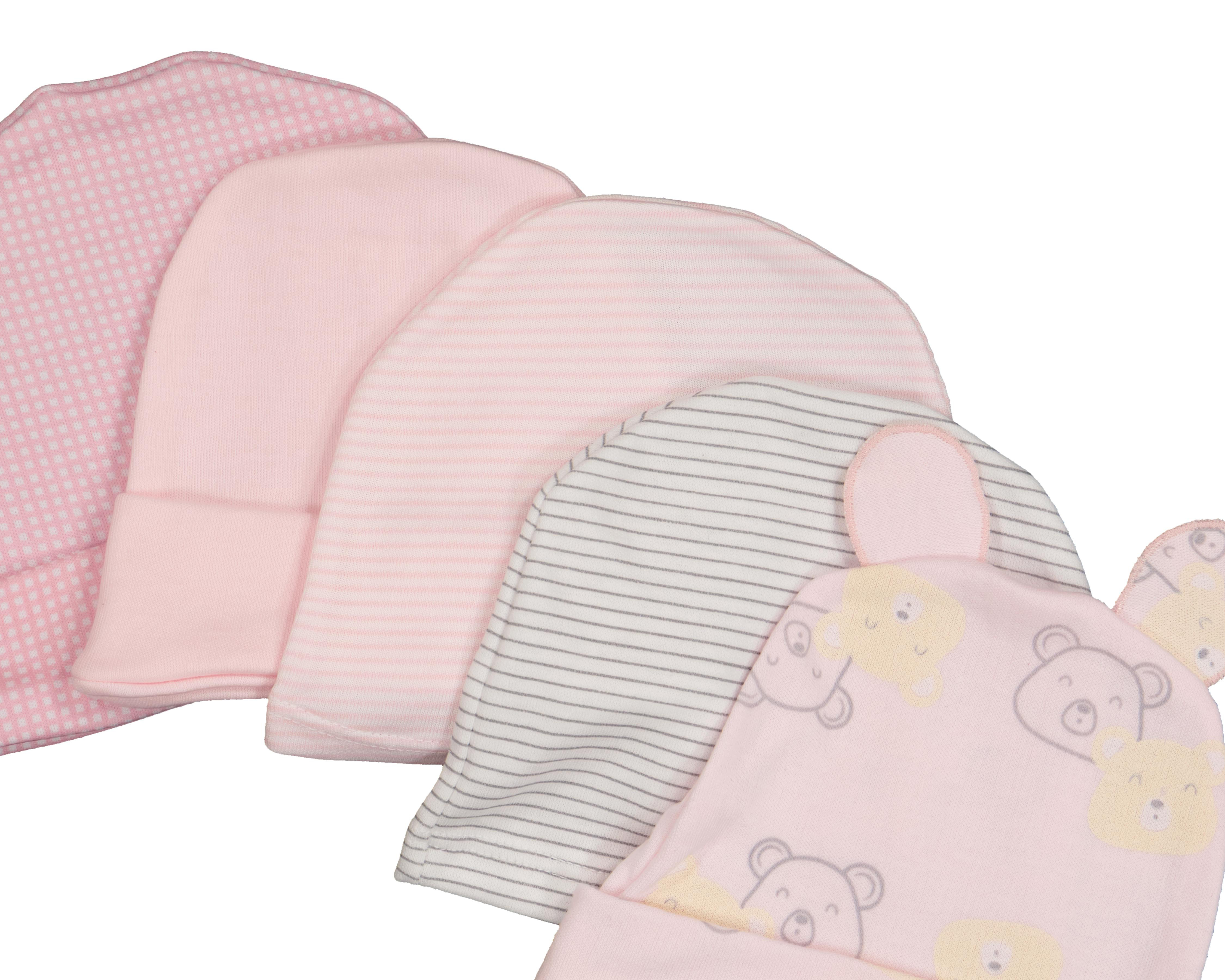 Foto 5 pulgar | Gorro para Bebé Niña Baby Colors 5 Piezas
