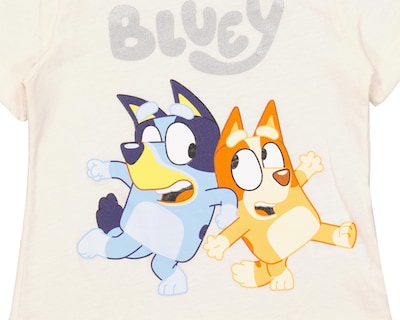 Foto 4 | Conjunto para Bebé Niño Bluey de Algodón 3 Piezas
