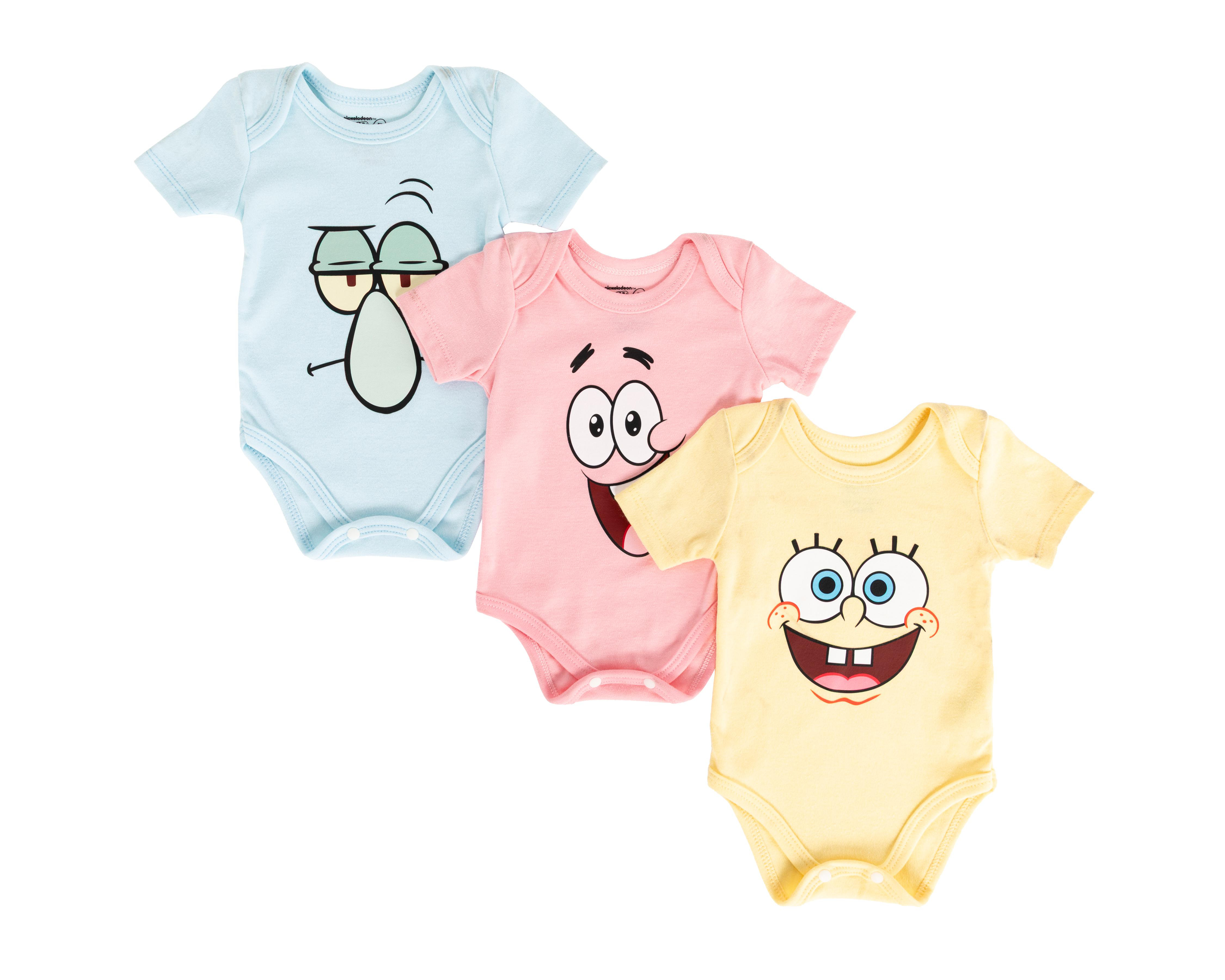 Foto 1 | Pañalero para Bebé Niño Bob Esponja 3 Piezas