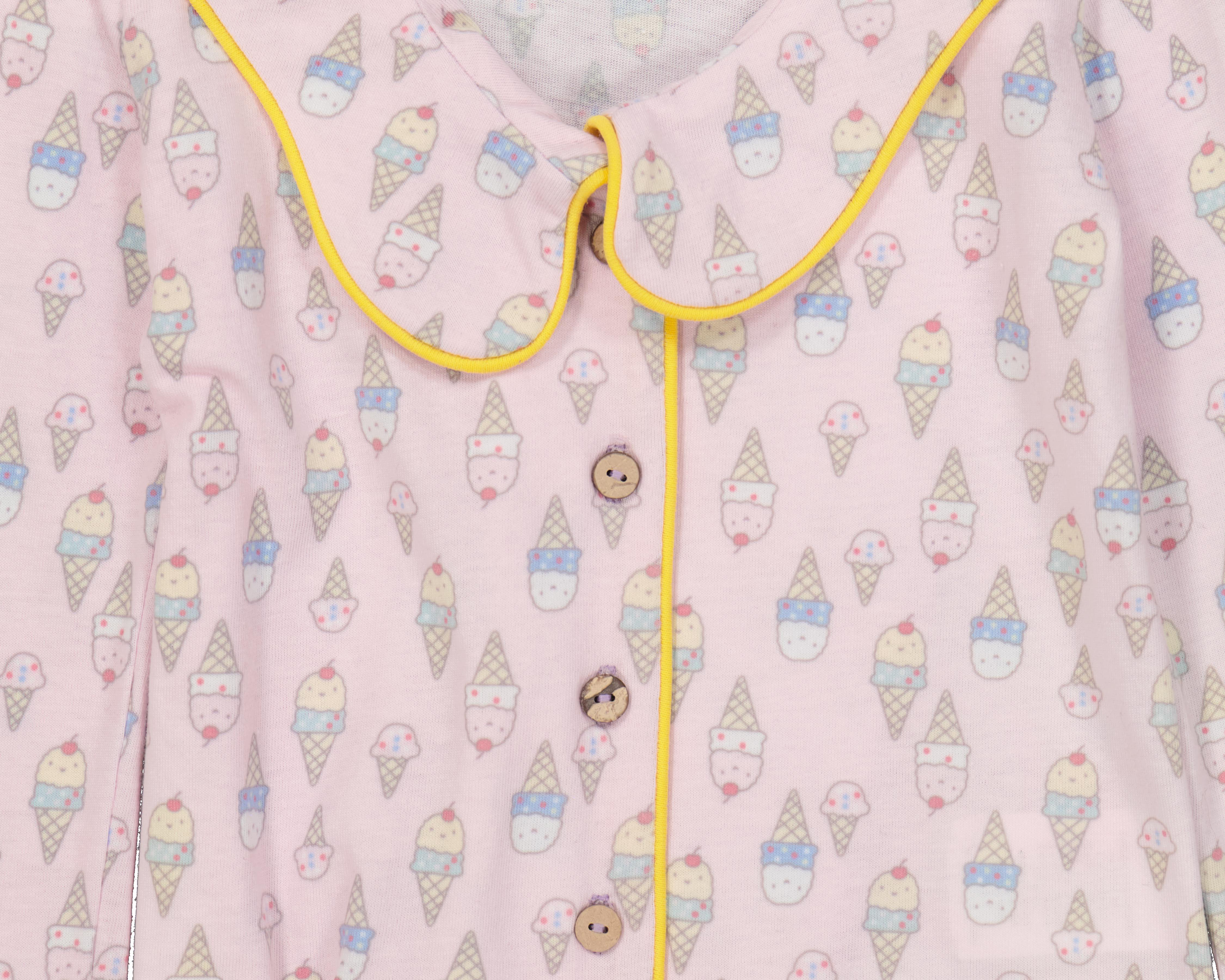 Foto 4 pulgar | Pijama para Niña de Helados Baby Colors