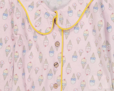 Foto 3 | Pijama para Niña de Helados Baby Colors