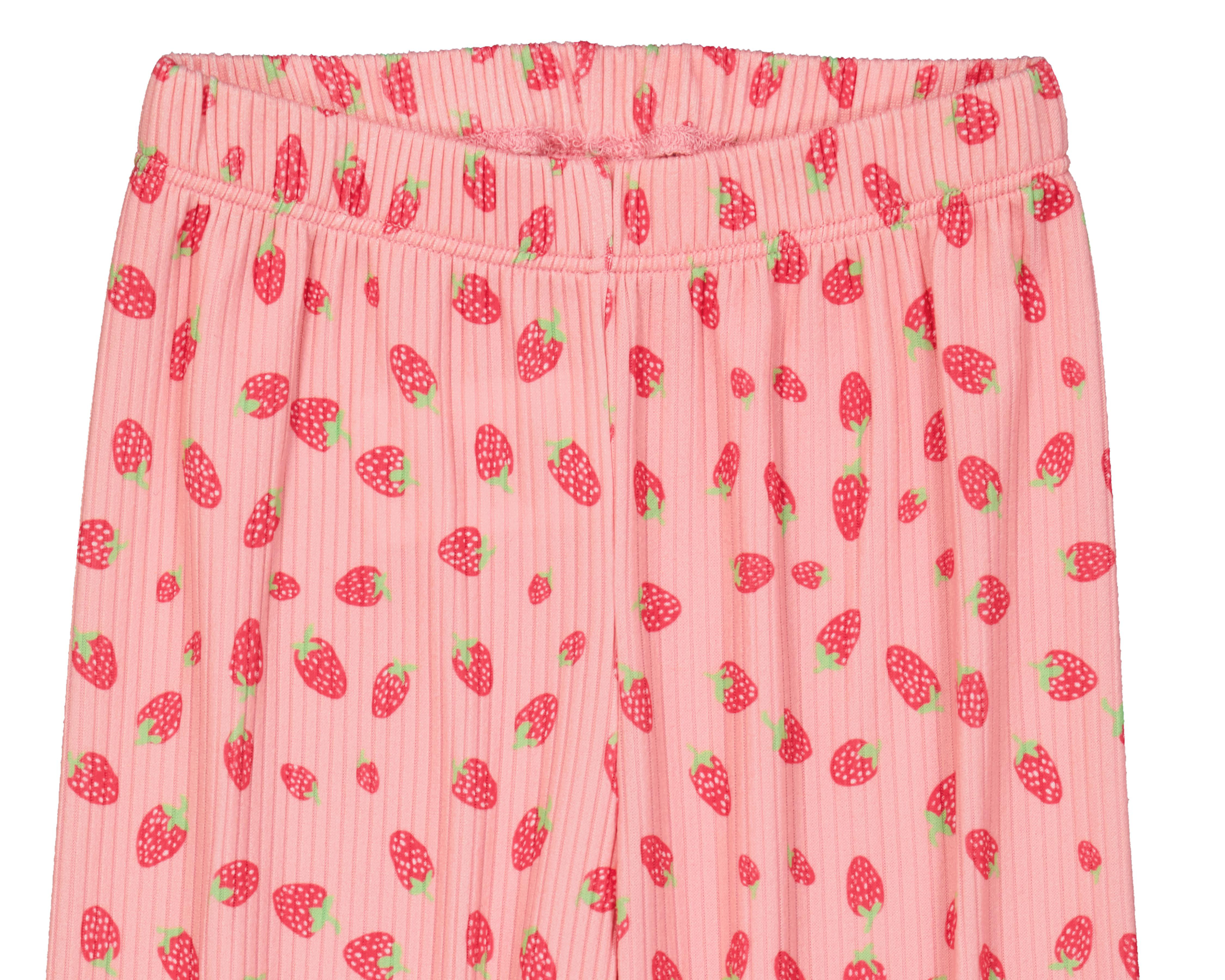 Foto 5 pulgar | Pijama para Niña de Fresas Infanti