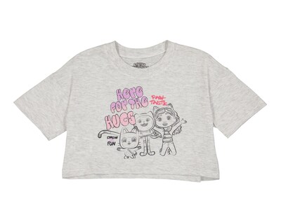Foto 1 | Playera para Bebé Niña Gabby's Dollhouse Gris