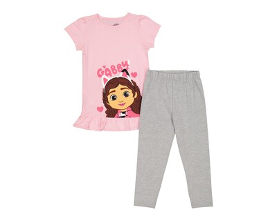 Foto 1 | Pantalón y Playera de Algodón para Bebé Niña Gabby's Dollhouse