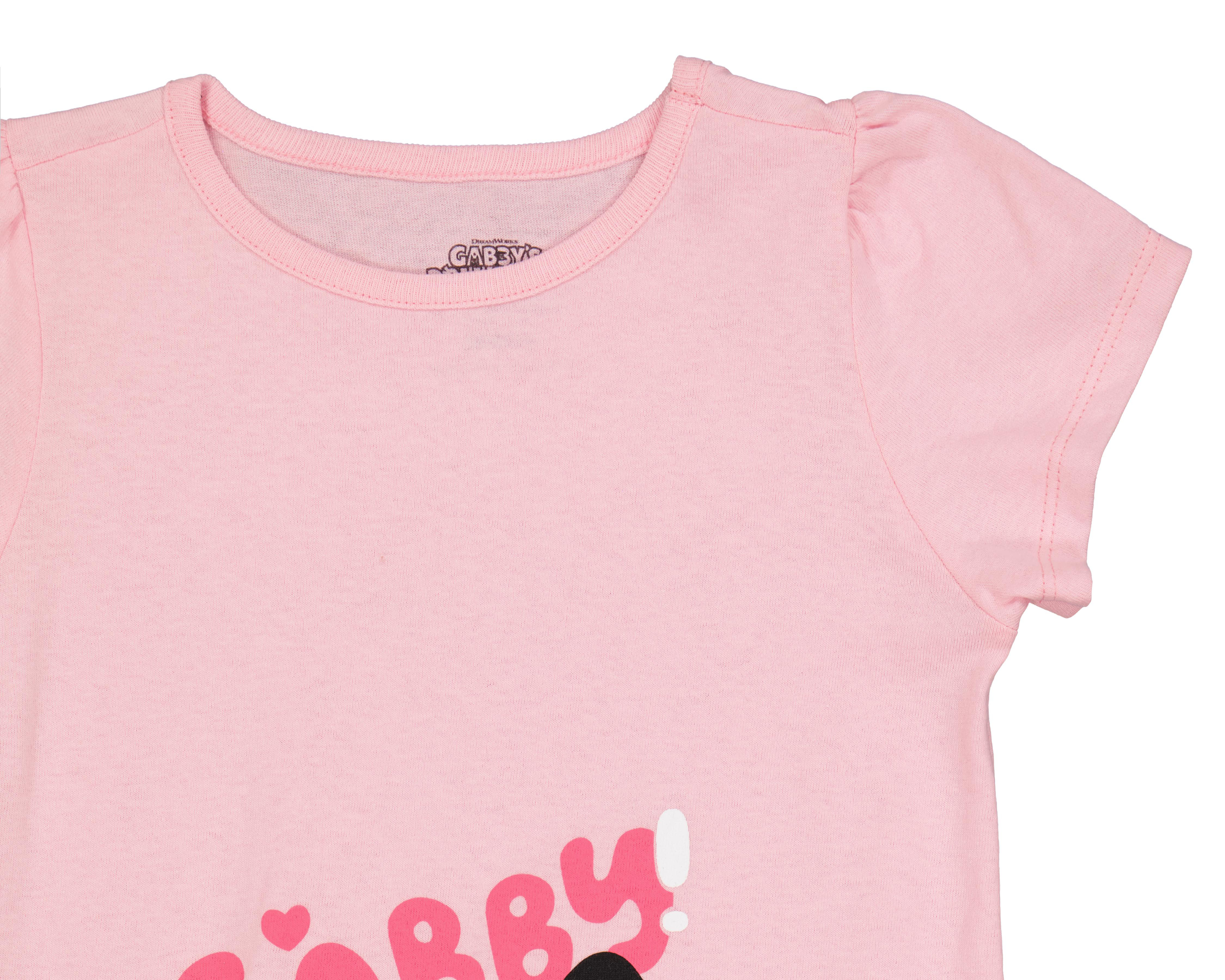Foto 4 pulgar | Pantalón y Playera de Algodón para Bebé Niña Gabby's Dollhouse