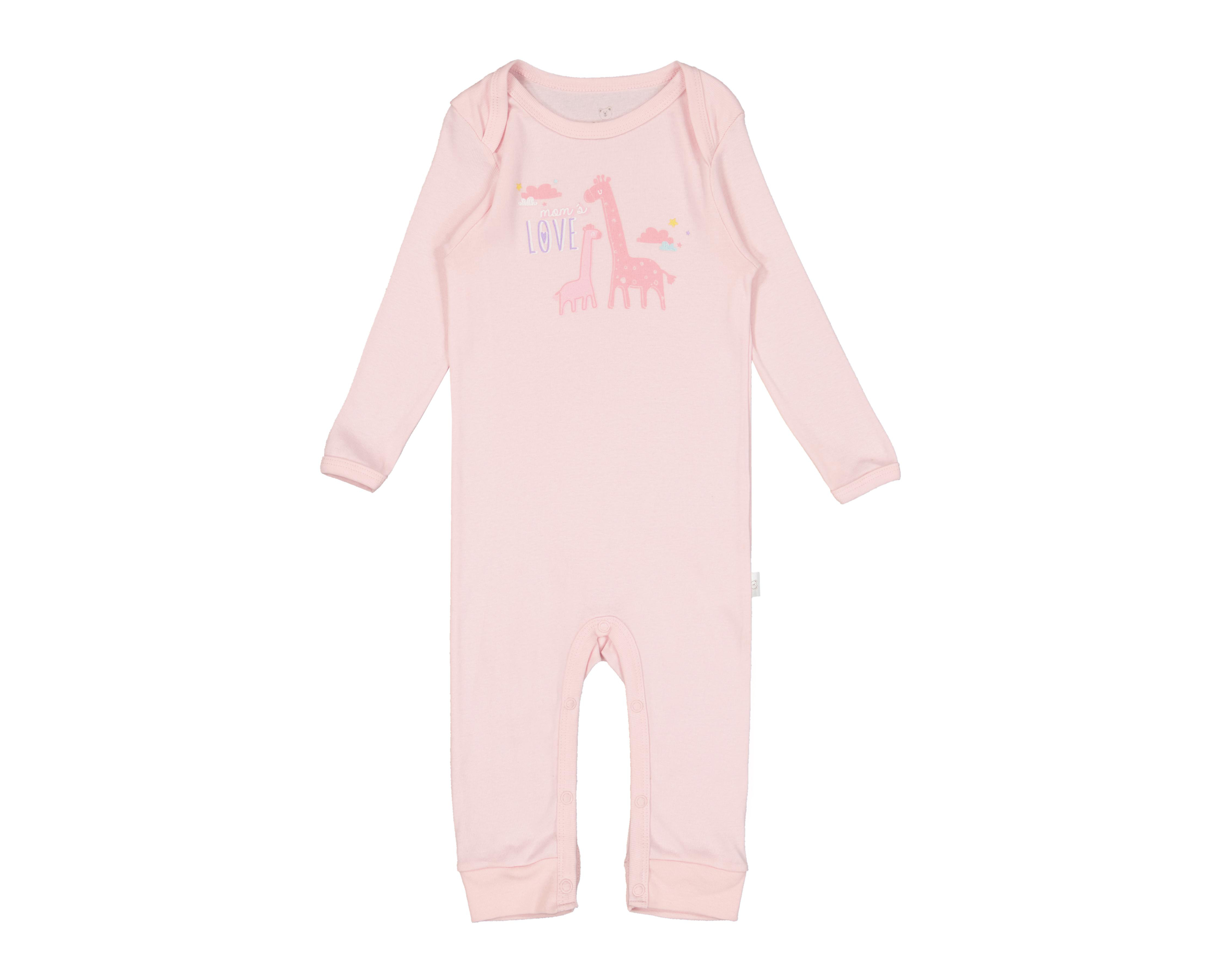 Foto 4 | Mameluco para Bebé Niña Baby Optima de Algodón 2 Piezas