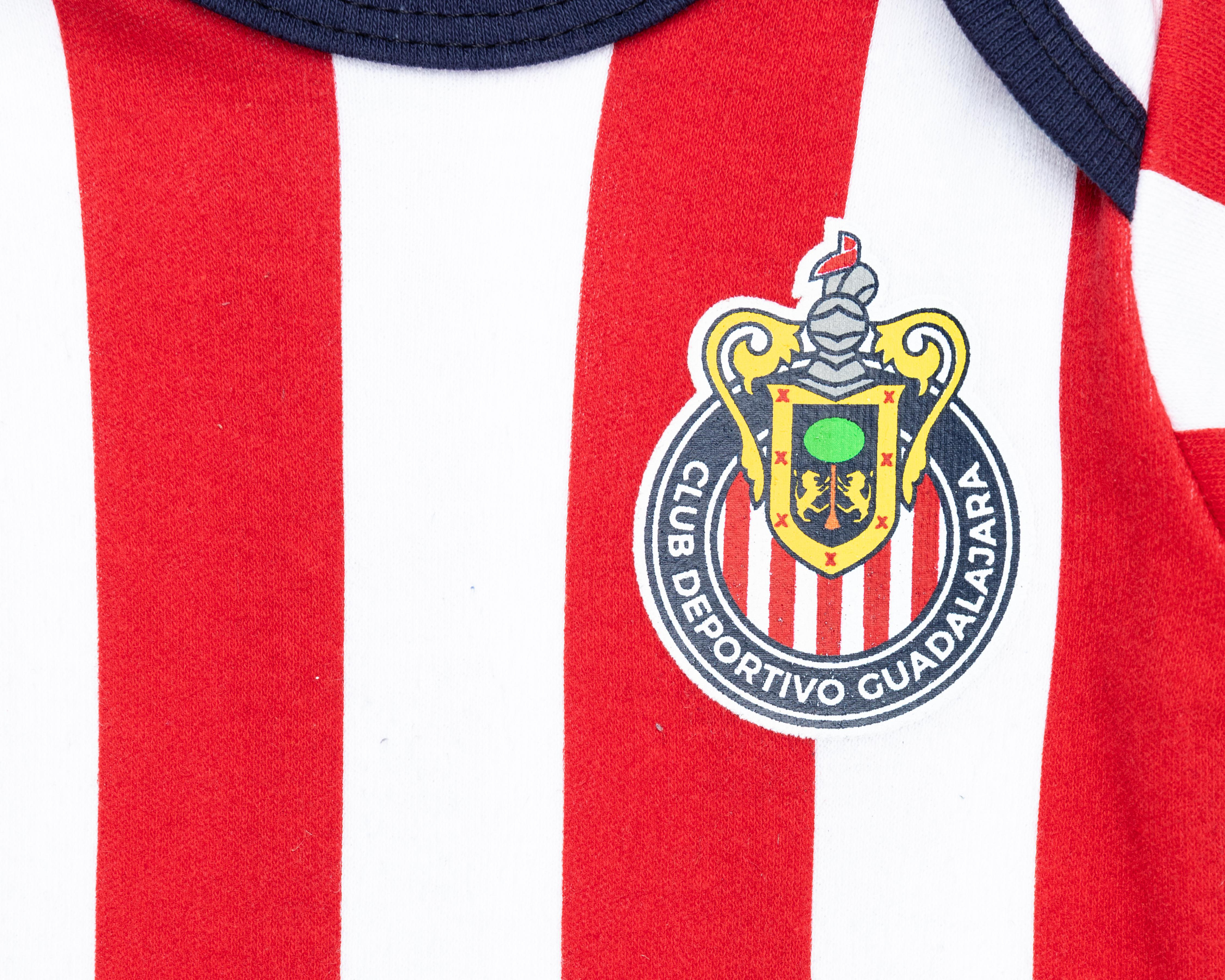 Foto 4 pulgar | Pañalero para Bebé Niño Chivas de Algodón Estampado