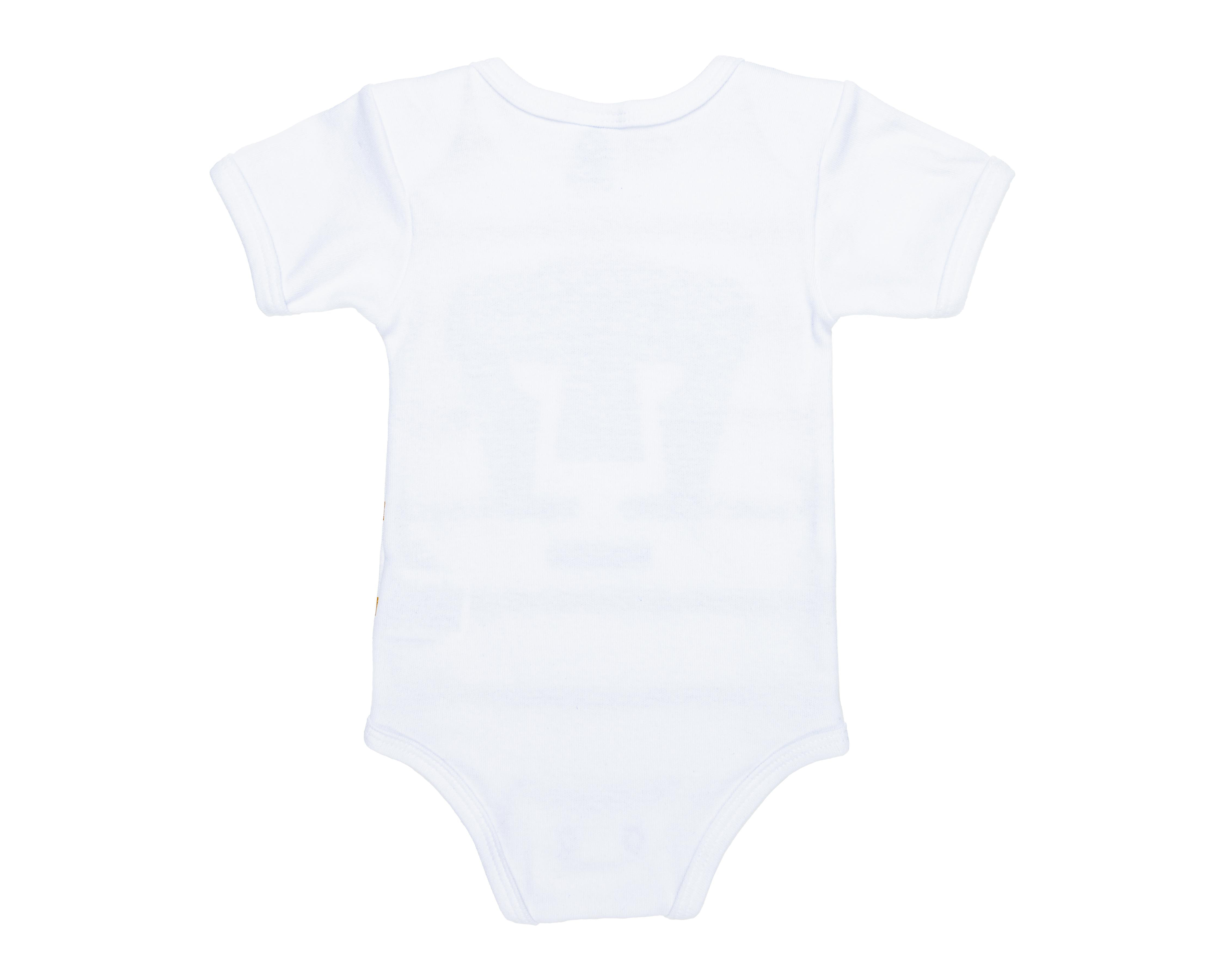 Foto 3 pulgar | Pañalero para Bebé Niño Pumas de Algodón Blanco
