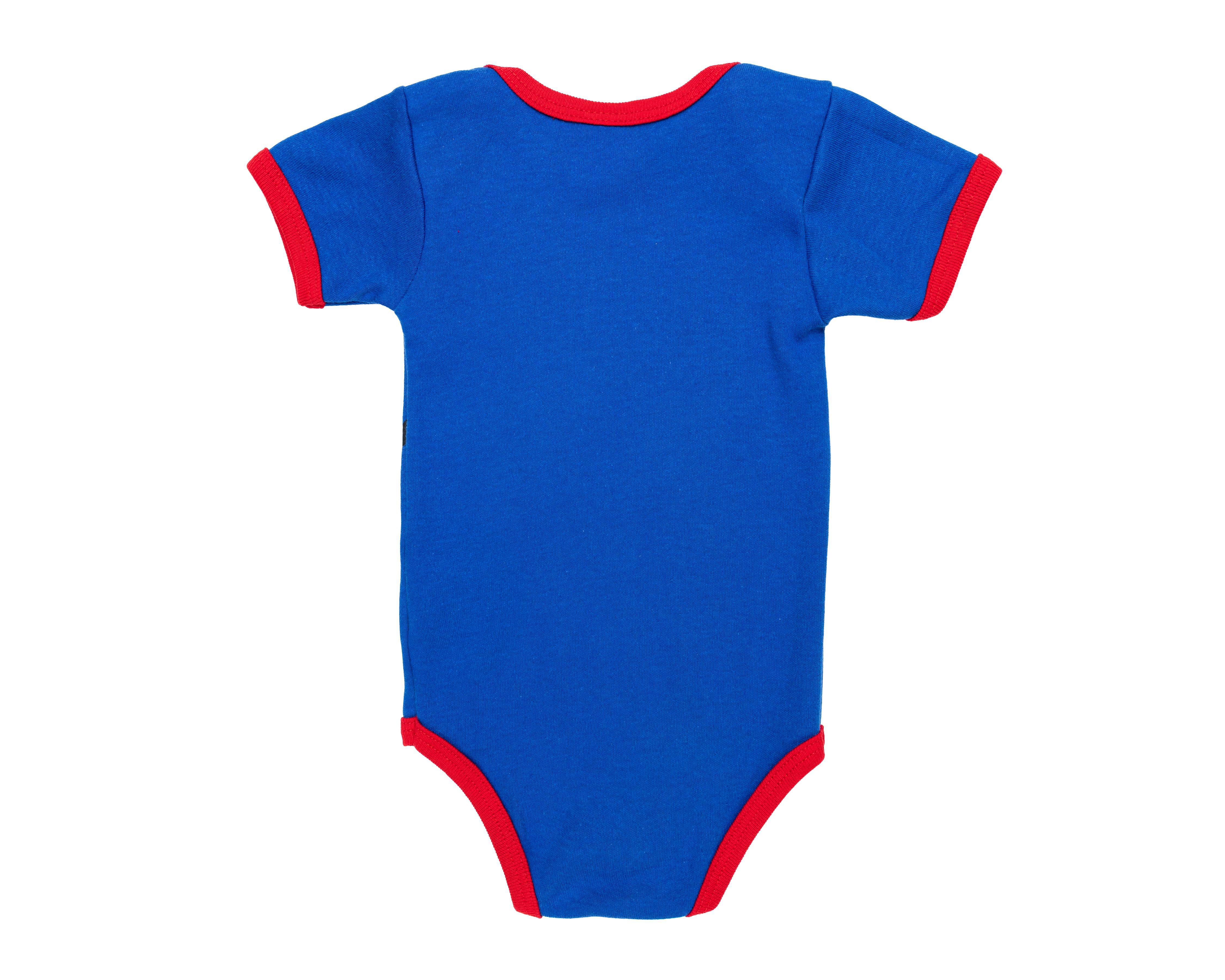 Foto 3 pulgar | Pañalero para Bebé Niño Superman de Algodón Azul