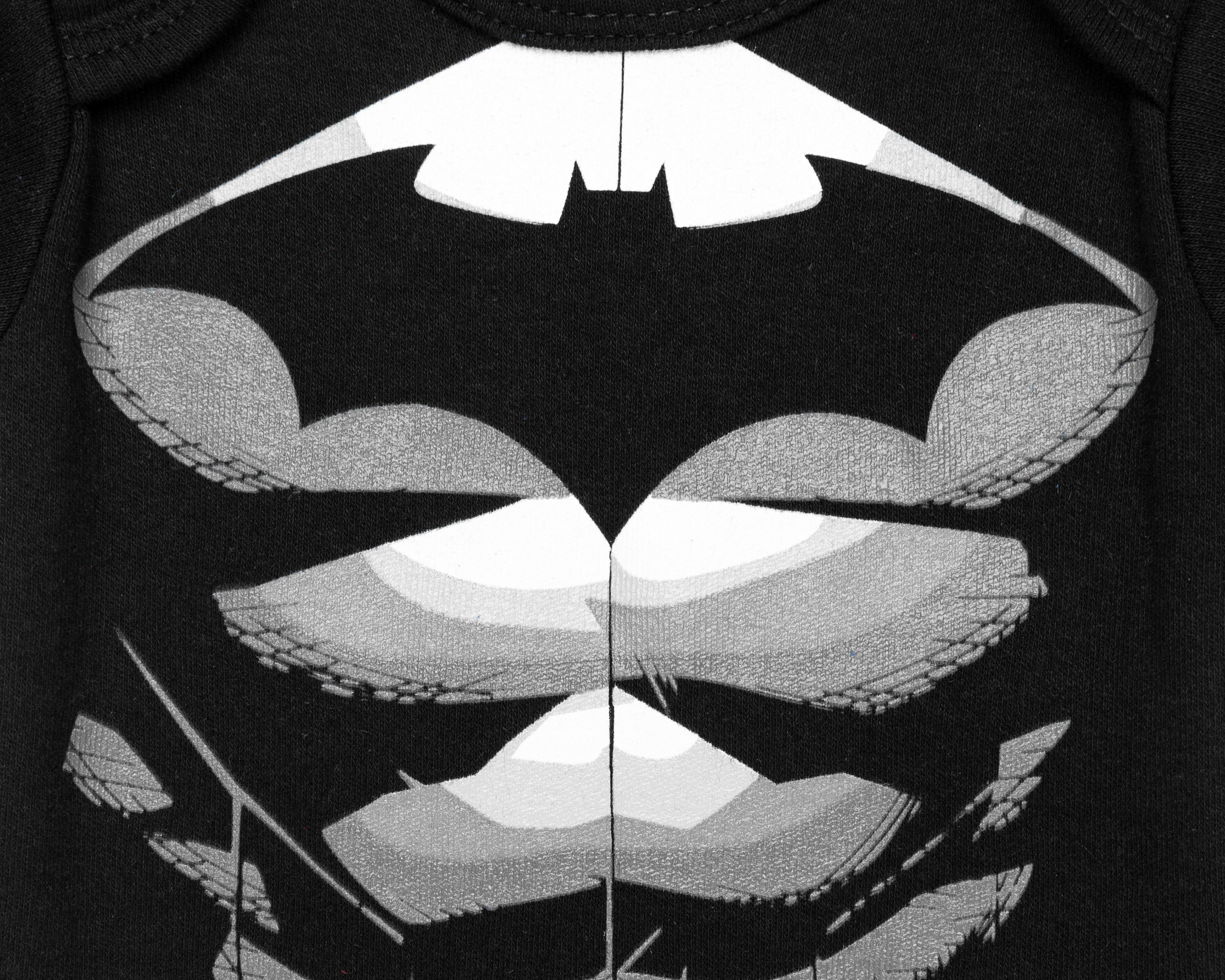Foto 3 | Pañalero para Bebé Niño Batman de Algodón Negro