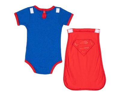 Foto 2 | Pañalero para Bebé Niño Superman de Algodón con Capa