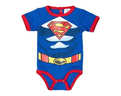 Foto 3 | Pañalero para Bebé Niño Superman de Algodón con Capa